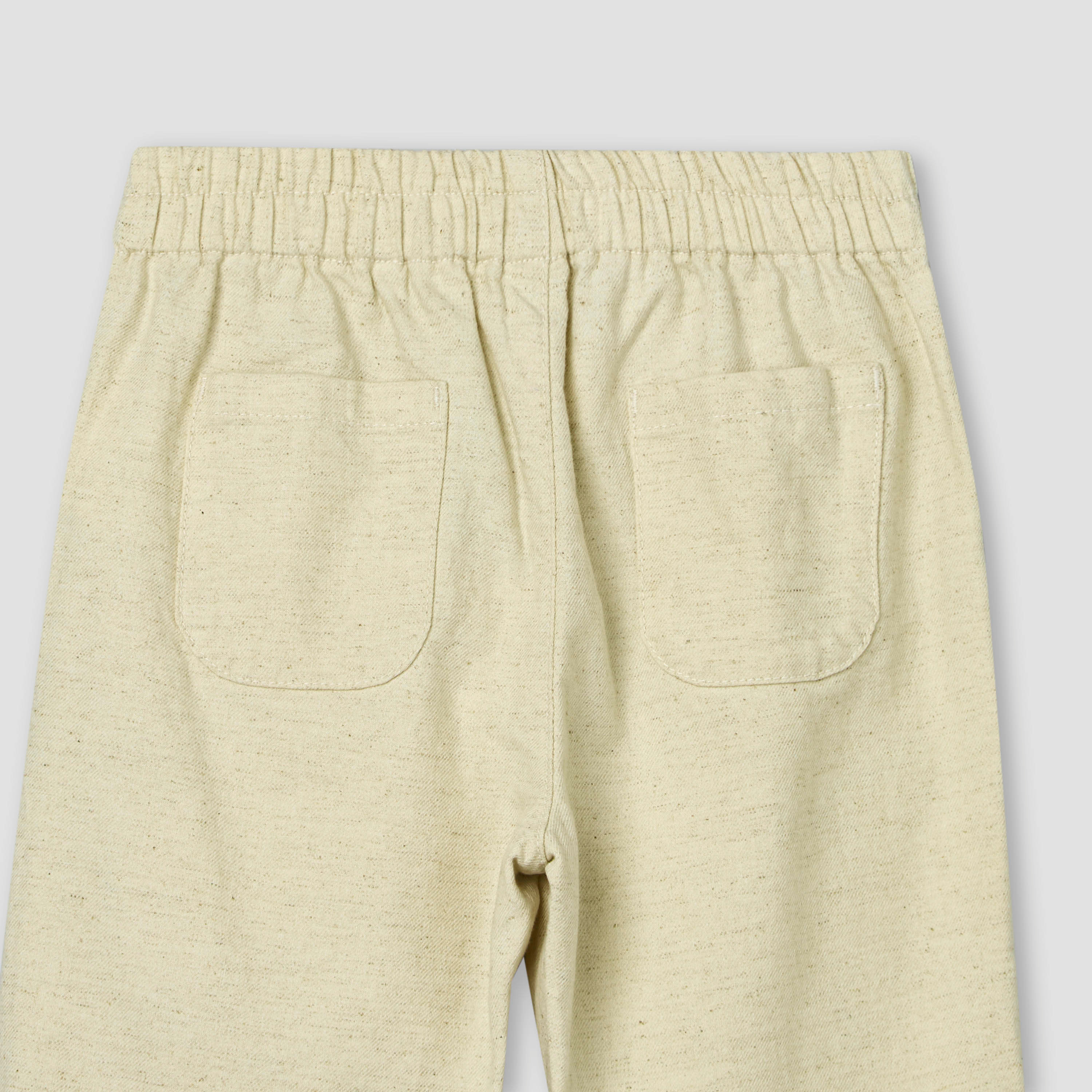 Giggles Trousers with Woven Texture, Elastic Waist-baby-boys-clothing-bottoms-trousers-image-4