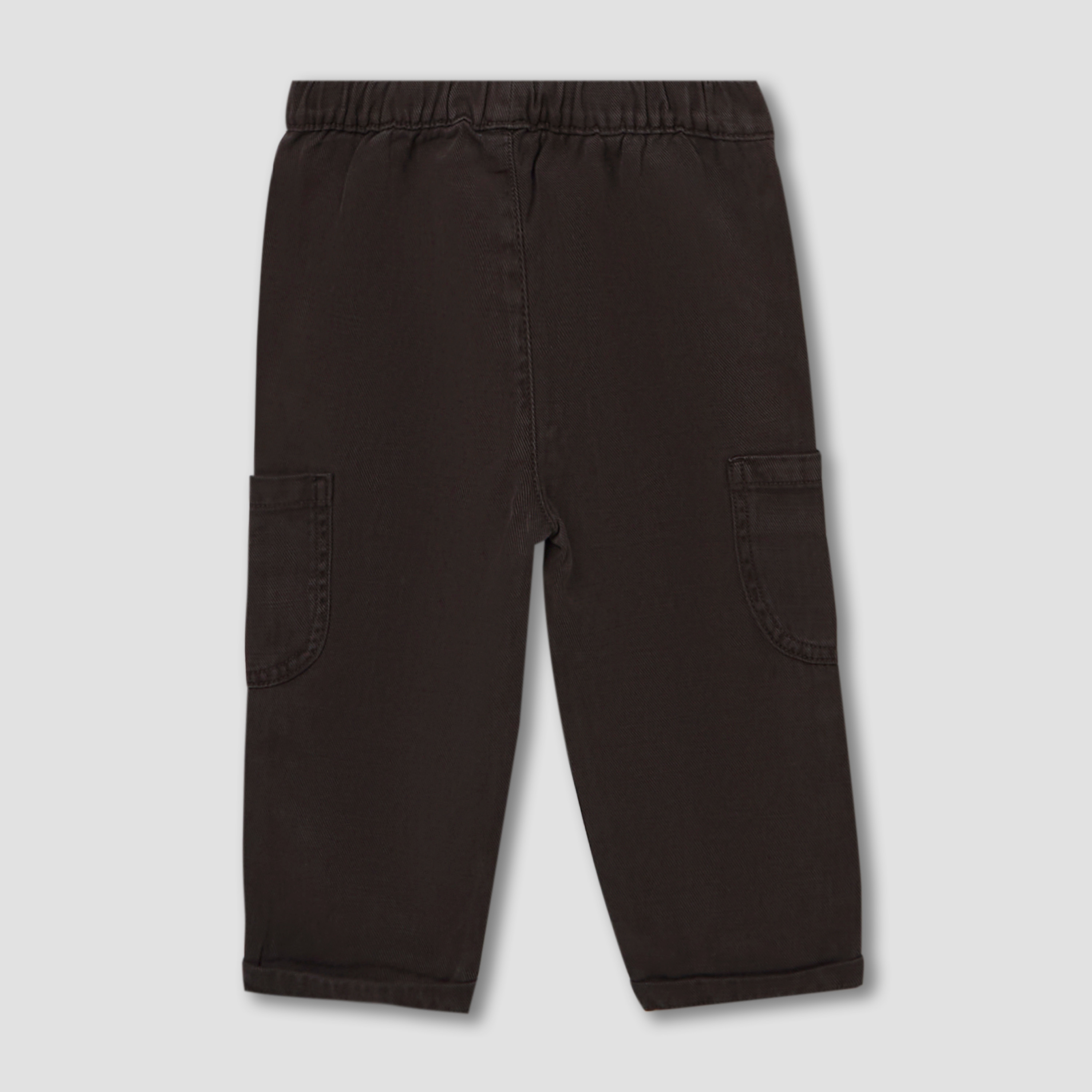 Giggles Trousers with Cargo Pockets, Elastic Waist-baby-boys-clothing-bottoms-trousers-image-3