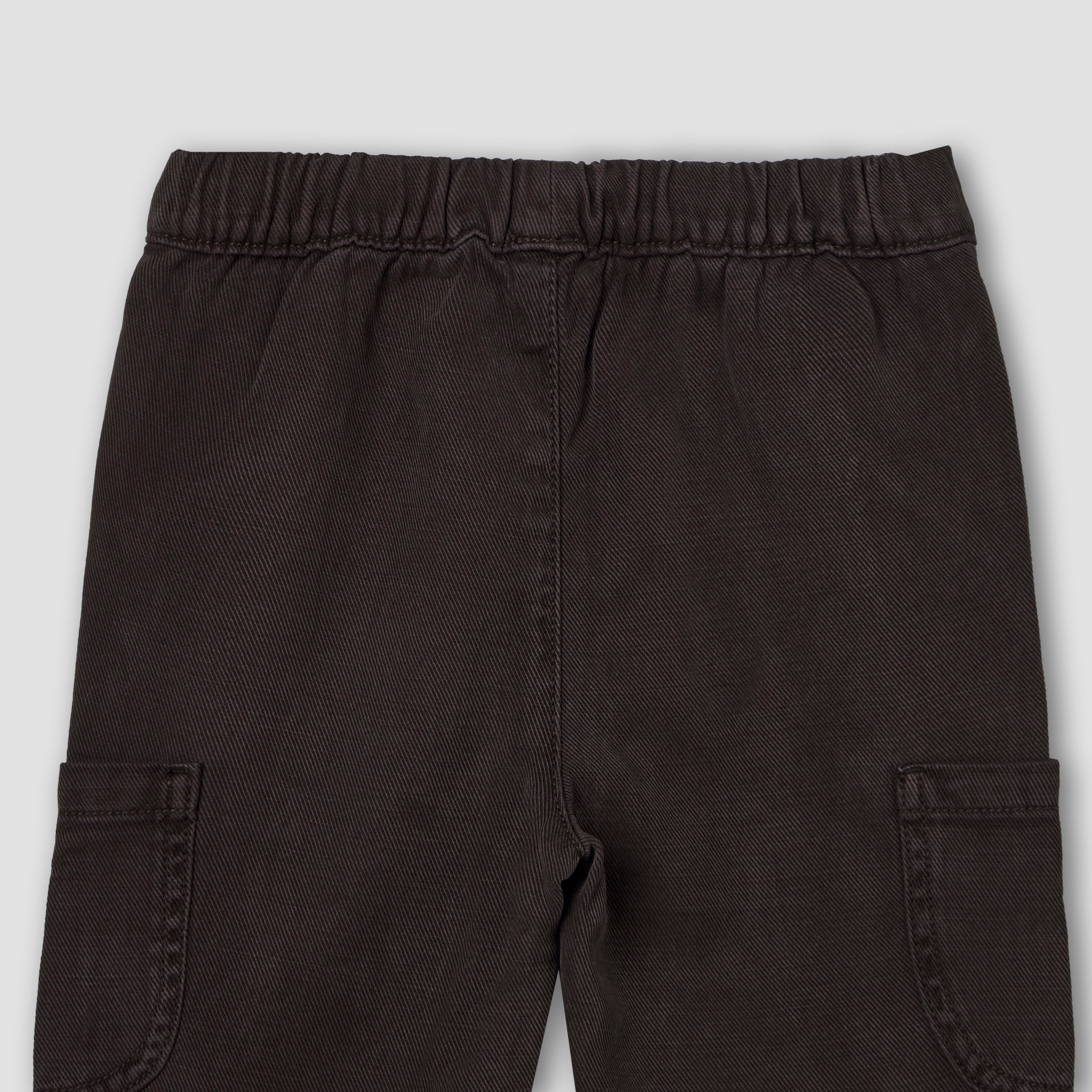 Giggles Trousers with Cargo Pockets, Elastic Waist-baby-boys-clothing-bottoms-trousers-image-5