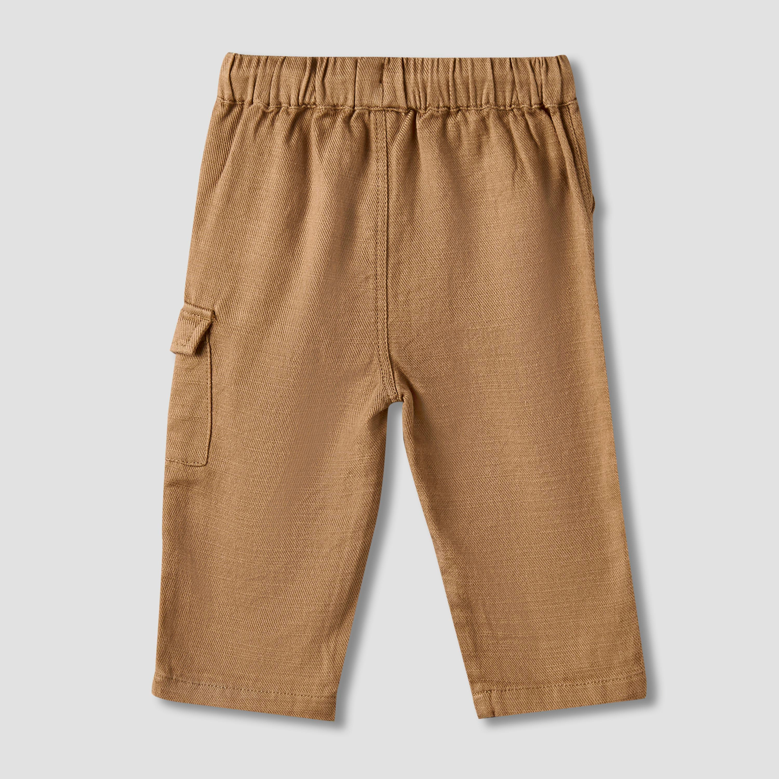 Giggles Cargo Pants with Drawstring Waistband-baby-boys-clothing-bottoms-trousers-image-3