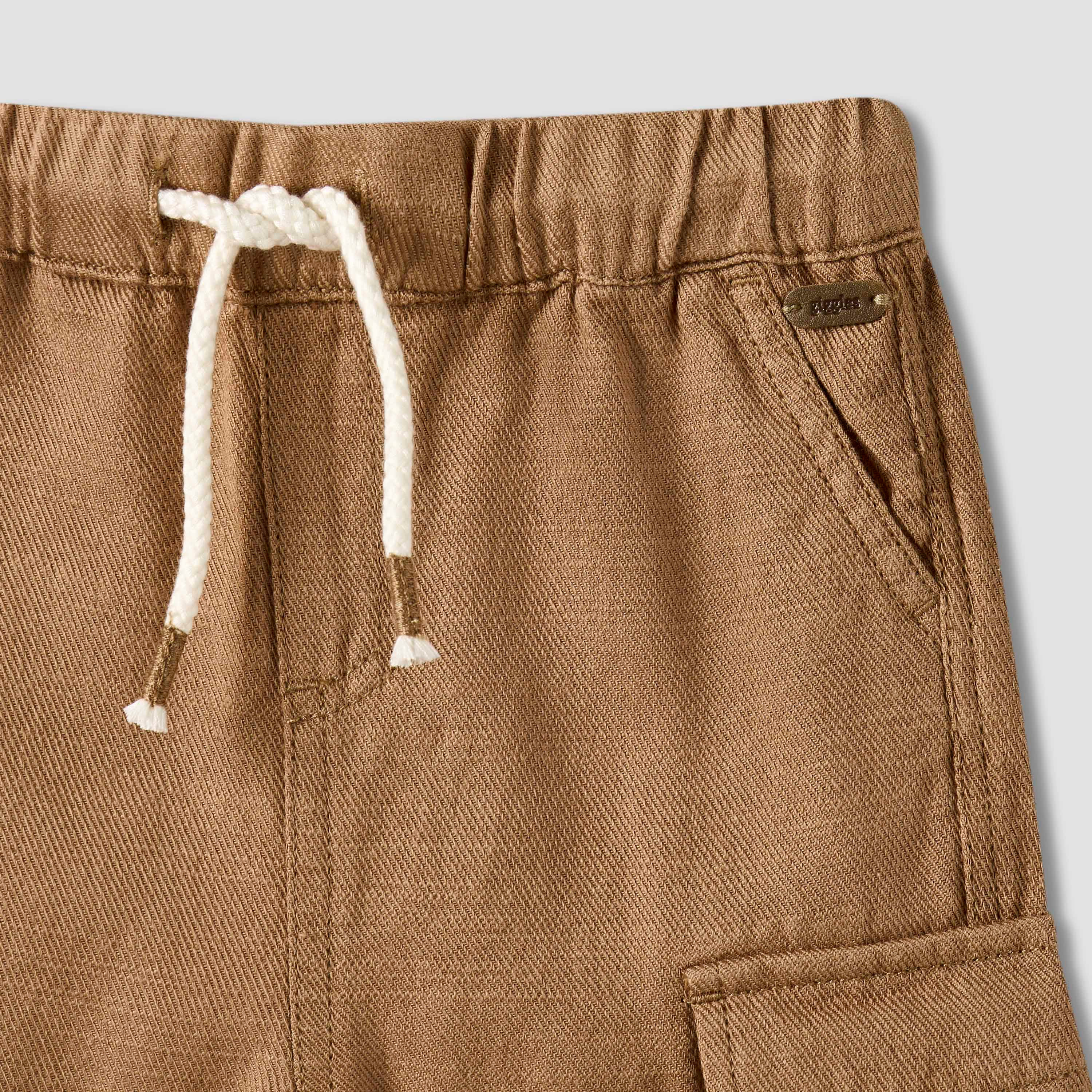 Giggles Cargo Pants with Drawstring Waistband-baby-boys-clothing-bottoms-trousers-image-4