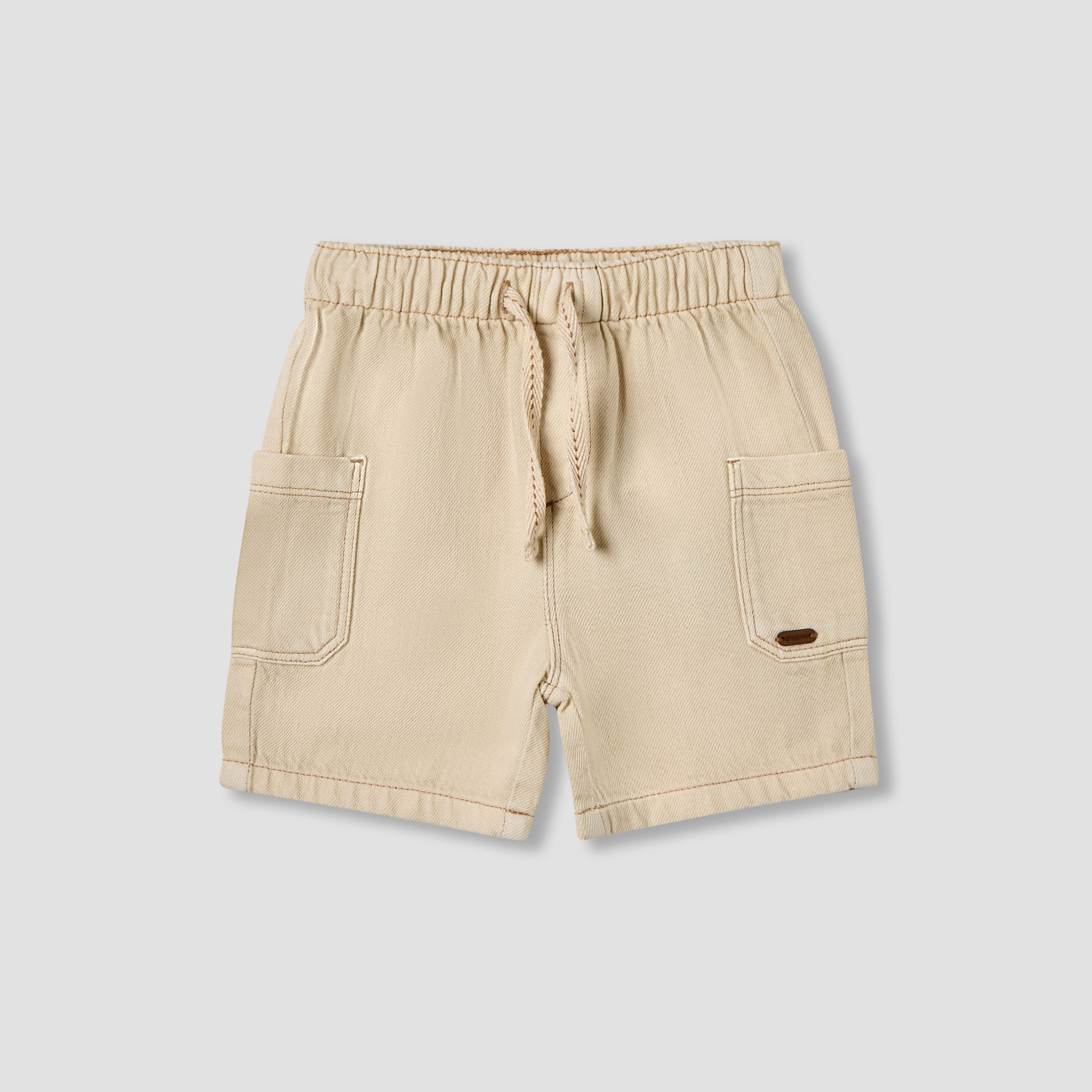 Giggles Knee Length Shorts with Pockets-baby-boys-clothing-bottoms-shorts-image-1