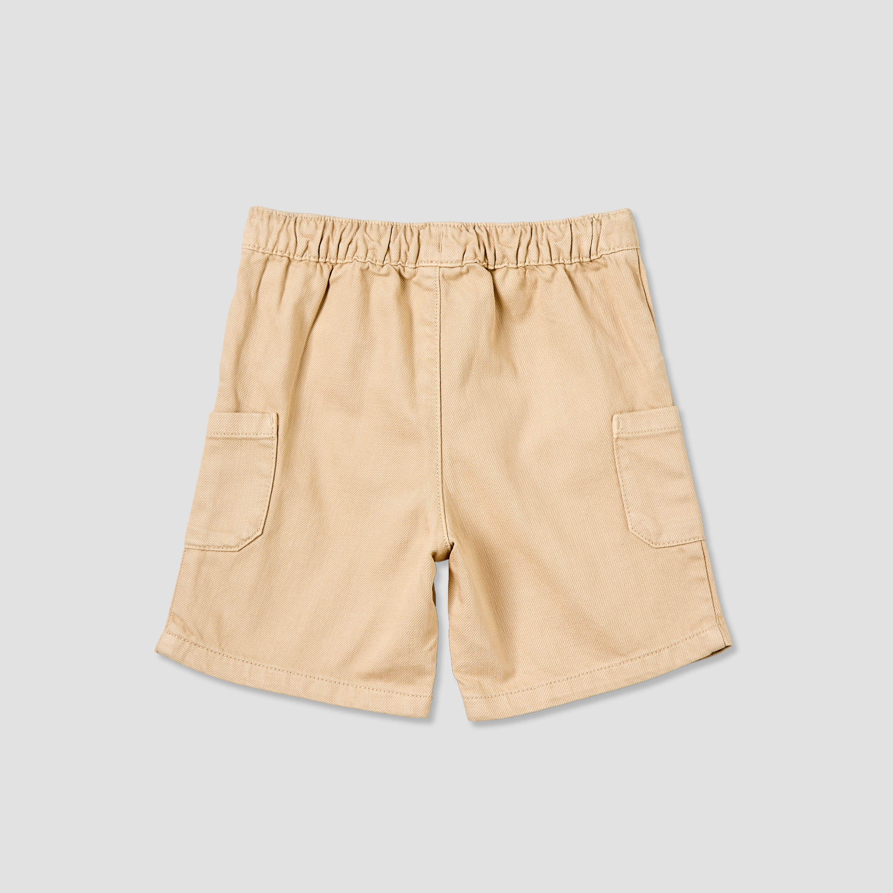 Giggles Knee Length Drawstring Waist Shorts with Cargo Pockets-baby-boys-clothing-bottoms-shorts-image-4