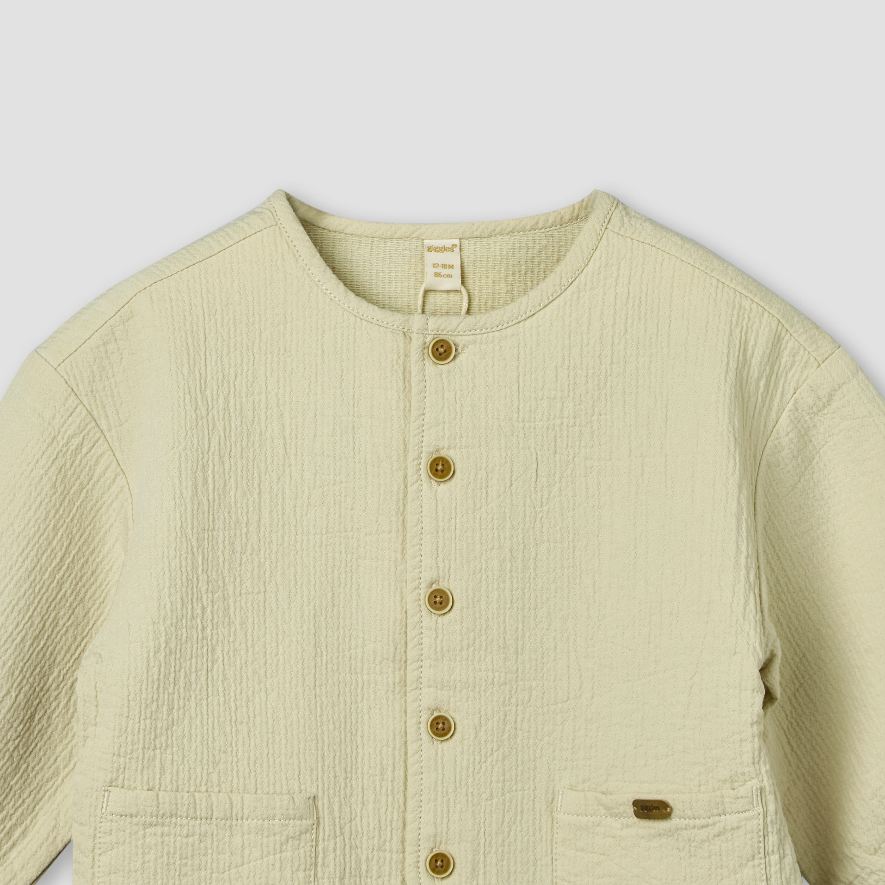 Giggles Crew Neck Long Sleeves Top and Pants Set with Textured Design-baby-boys-clothing-setsandcoords-image-7