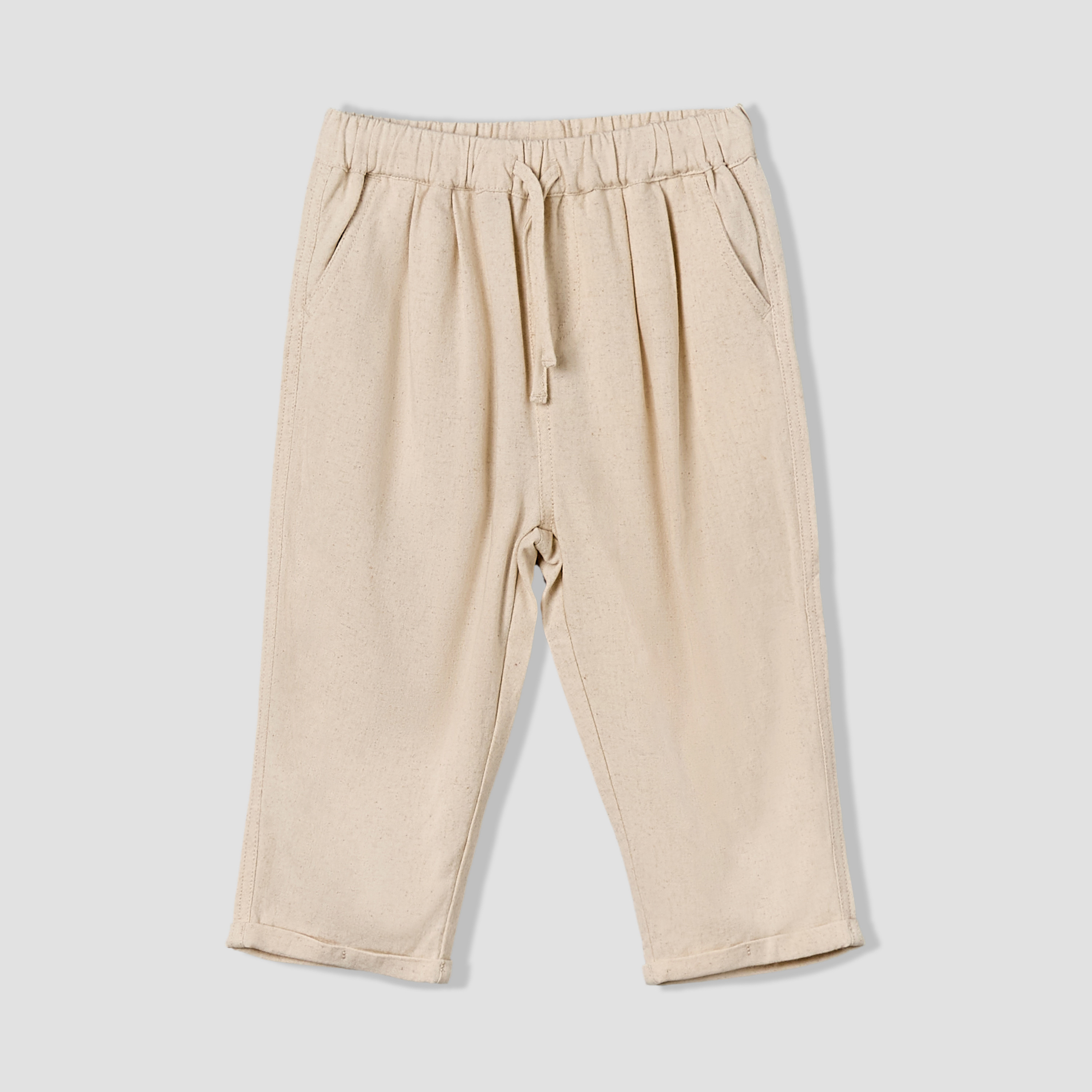 طقم جاكيت بومبر بياقة ماندارين وأكمام طويلة وجيوب مع بنطلون من جيجلز-baby-boys-clothing-winterwear-setsandcoords-image-5