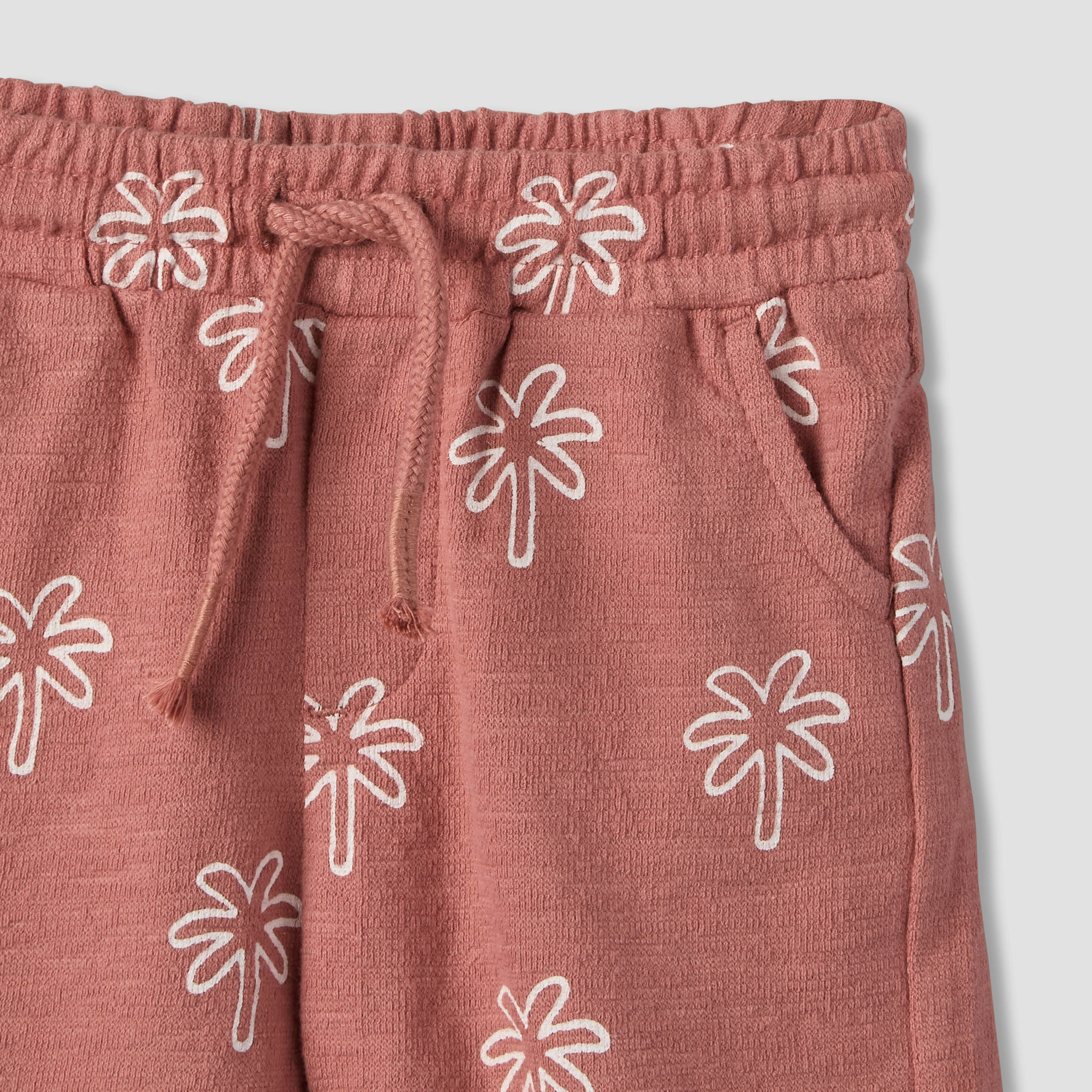 Giggles Collared Short Sleeves Polo T-shirt and Shorts Set with Palm Tree Print-baby-boys-clothing-setsandcoords-image-9