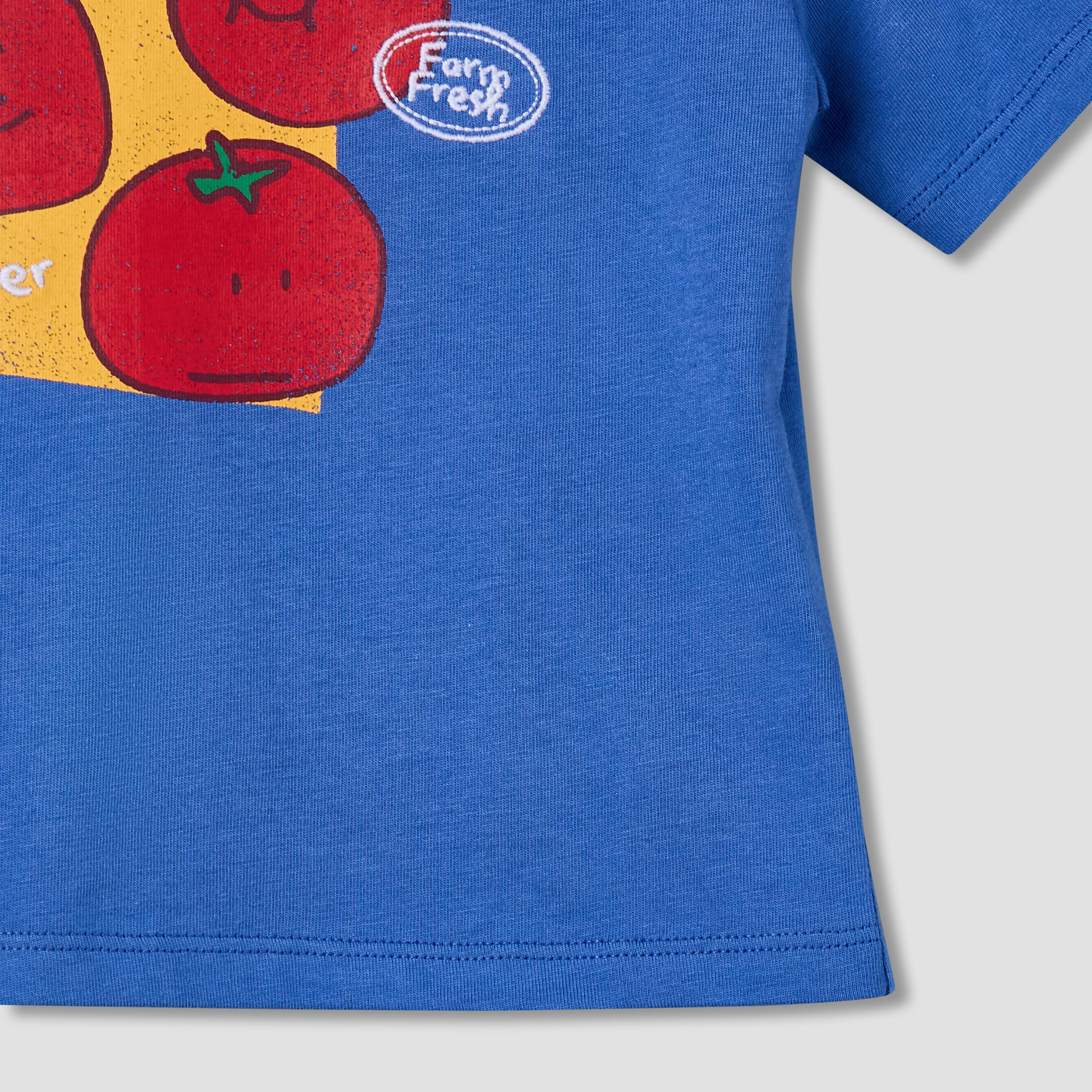 Lee Cooper Crew Neck Short Sleeves T-shirt with Tomato Print-baby-boys-clothing-tshirtsandpolos-image-5