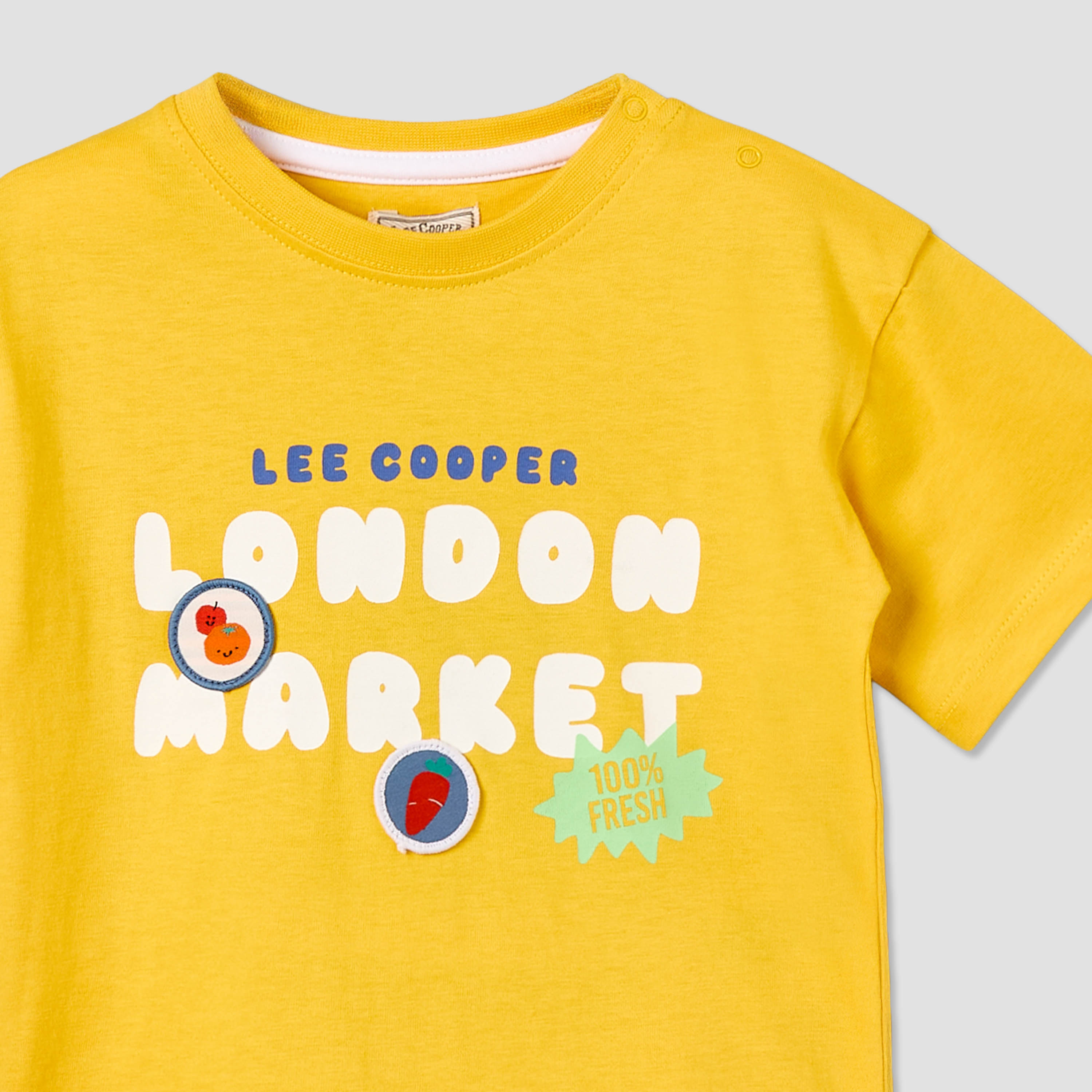 Lee Cooper Crew Neck Short Sleeves T-shirt with Graphic Print-baby-boys-clothing-tshirtsandpolos-image-4