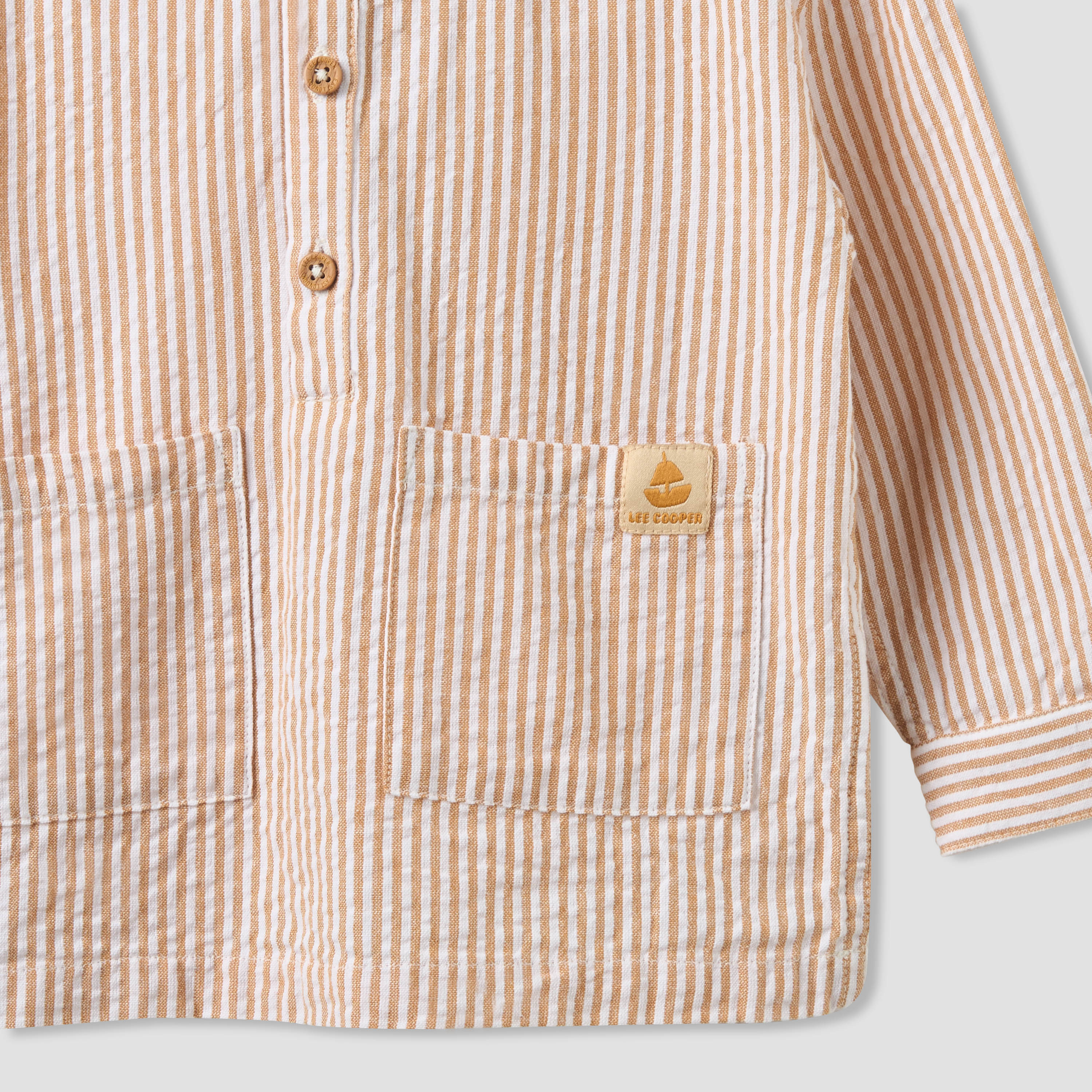 قميص بقبعة وأكمام طويلة من لي كوبر-baby-boys-clothing-shirts-image-2