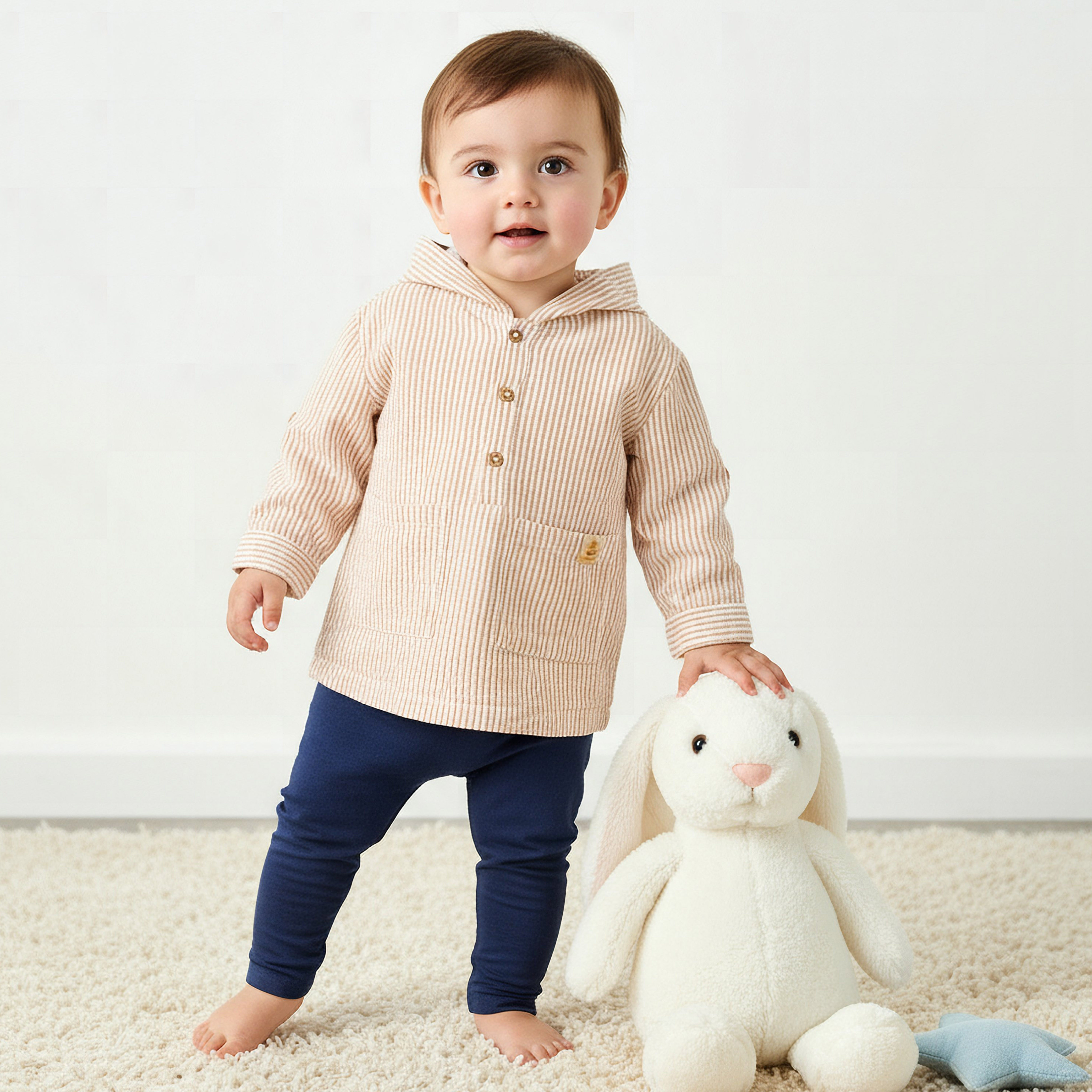 قميص بقبعة وأكمام طويلة من لي كوبر-baby-boys-clothing-shirts-image-6