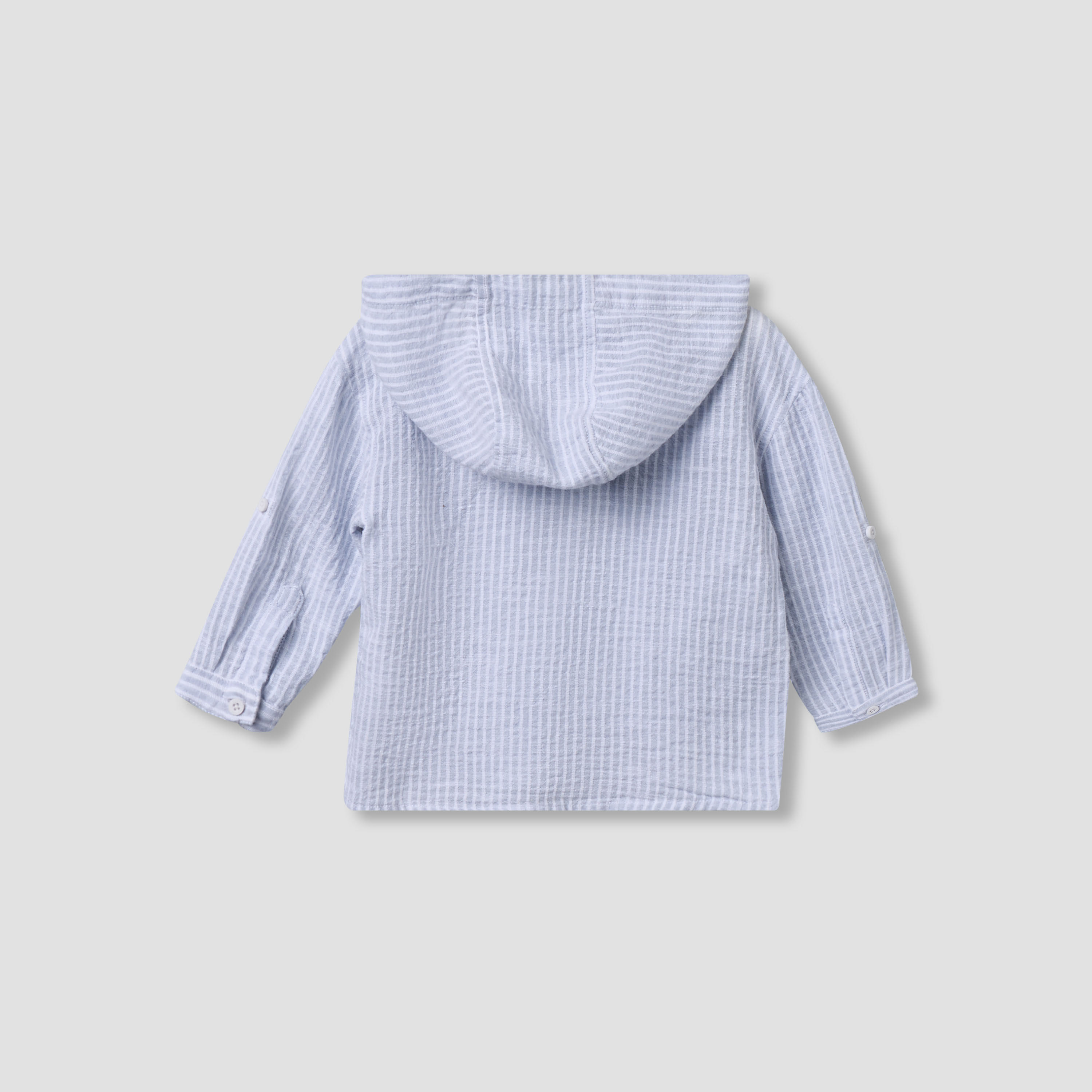 Lee Cooper Long Sleeves Shirt with Stripes-baby-boys-clothing-shirts-image-2