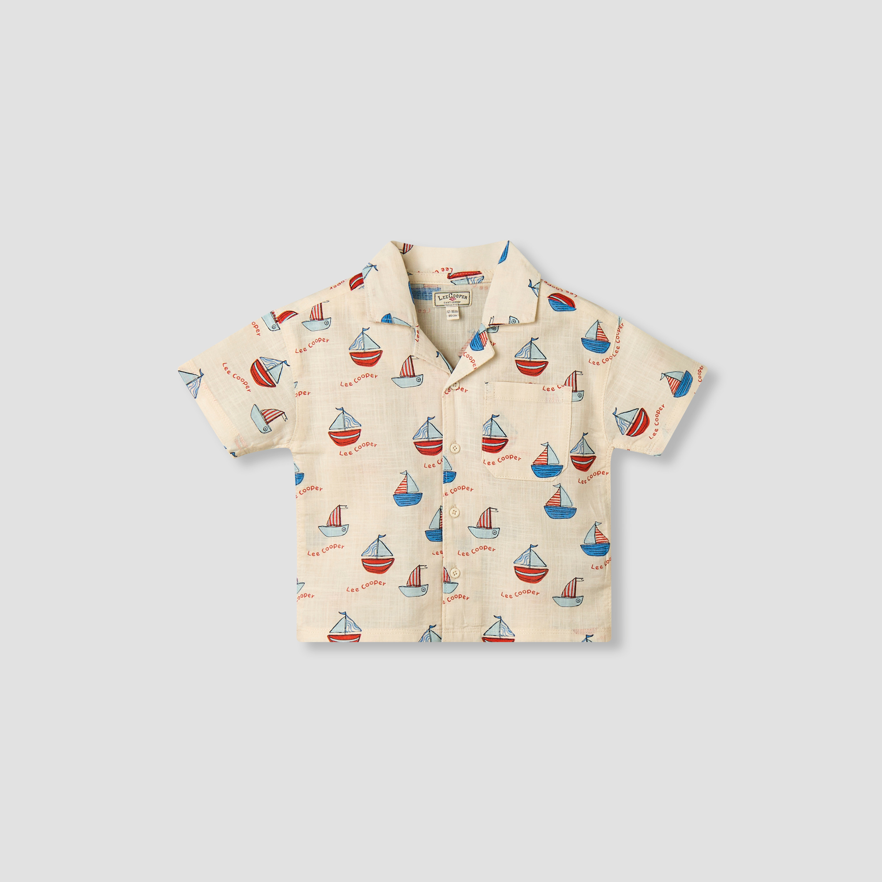 قميص بياقة كامب وأكمام قصيرة وطبعات من لي كوبر-baby-boys-clothing-shirts-image-4