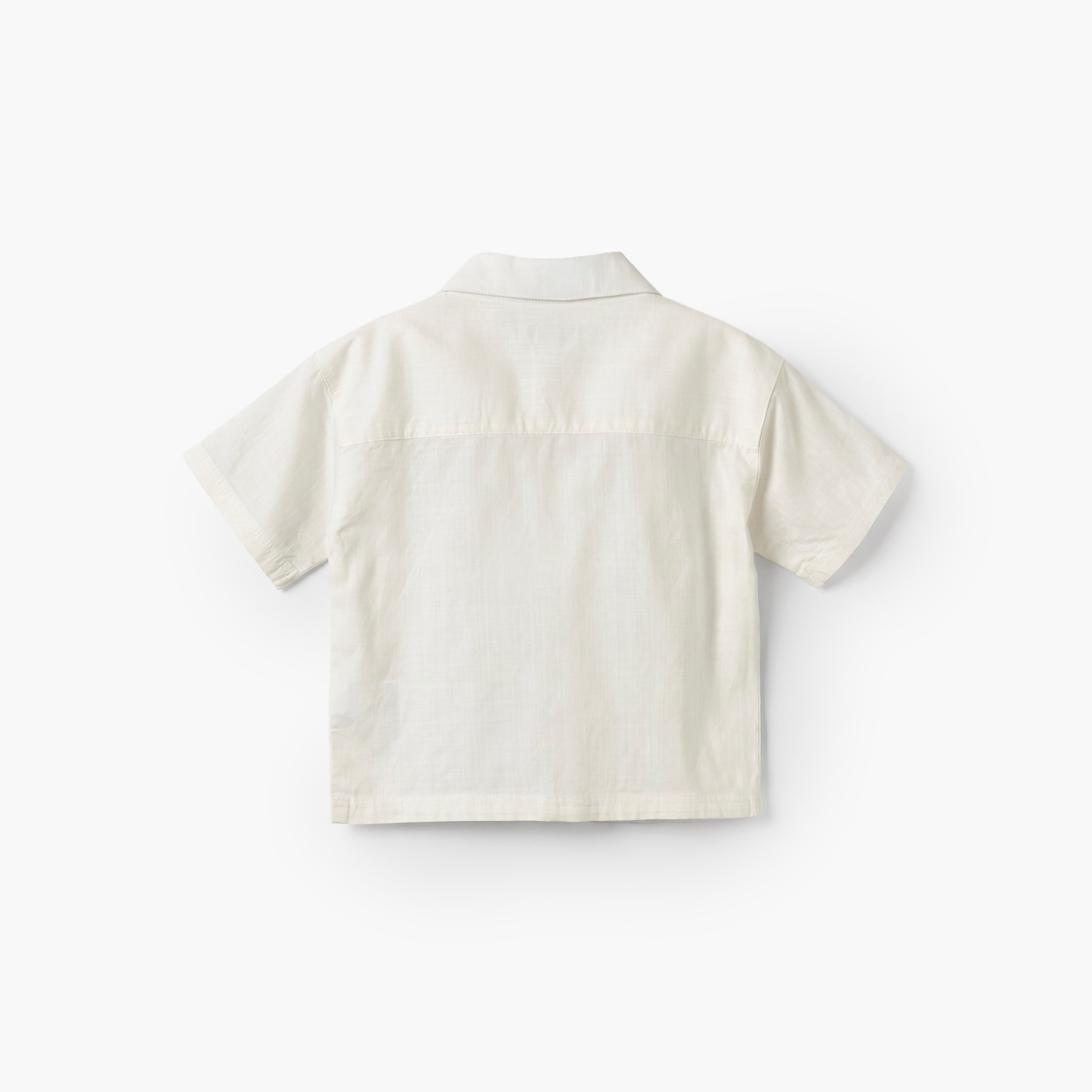 Lee Cooper Short Sleeves Shirt with Embroidery-baby-boys-clothing-shirts-image-2