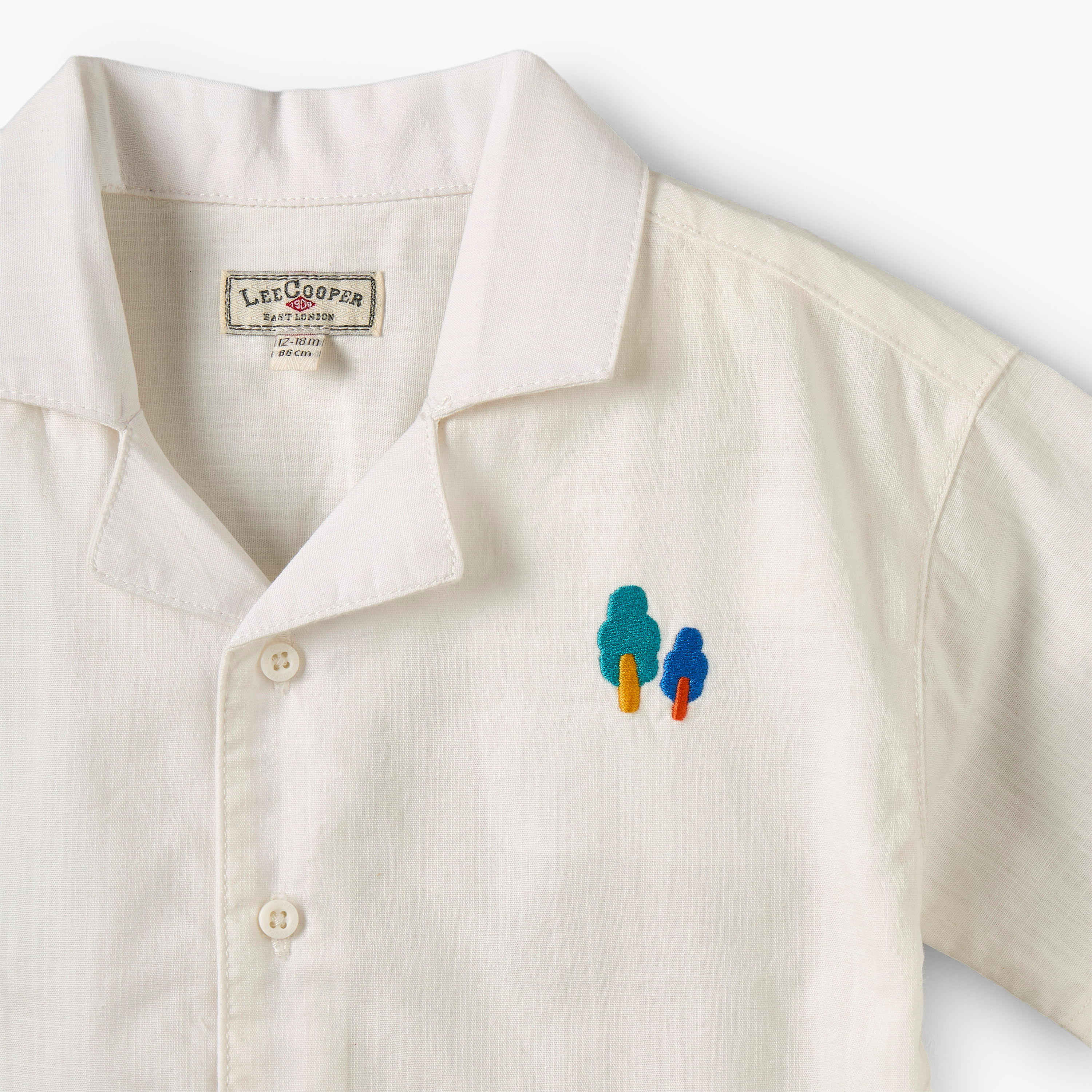 Lee Cooper Short Sleeves Shirt with Embroidery-baby-boys-clothing-shirts-image-3