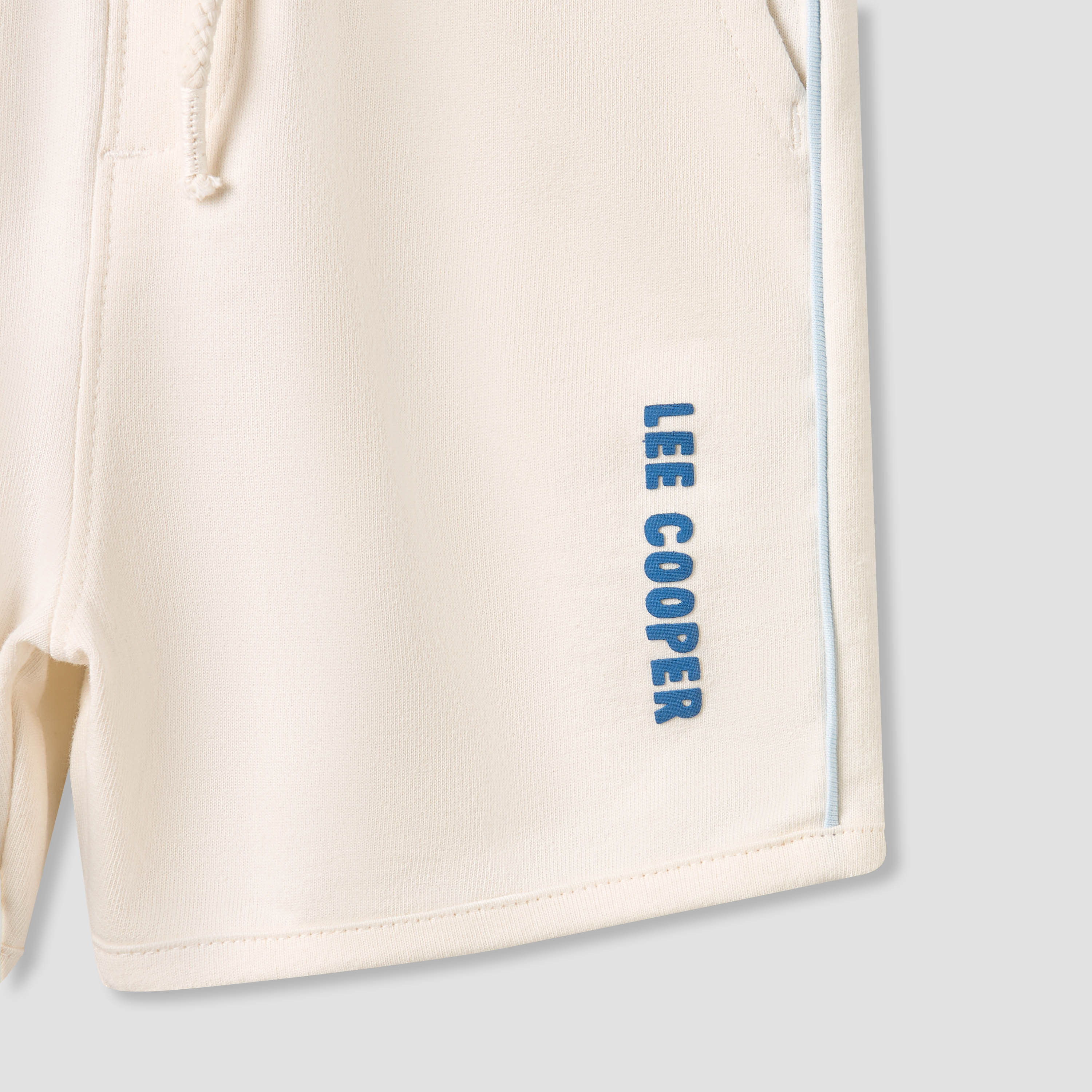 Lee Cooper Crew Neck Short Sleeves T-shirt and Shorts Set with Varsity Print-baby-boys-clothing-setsandcoords-image-10