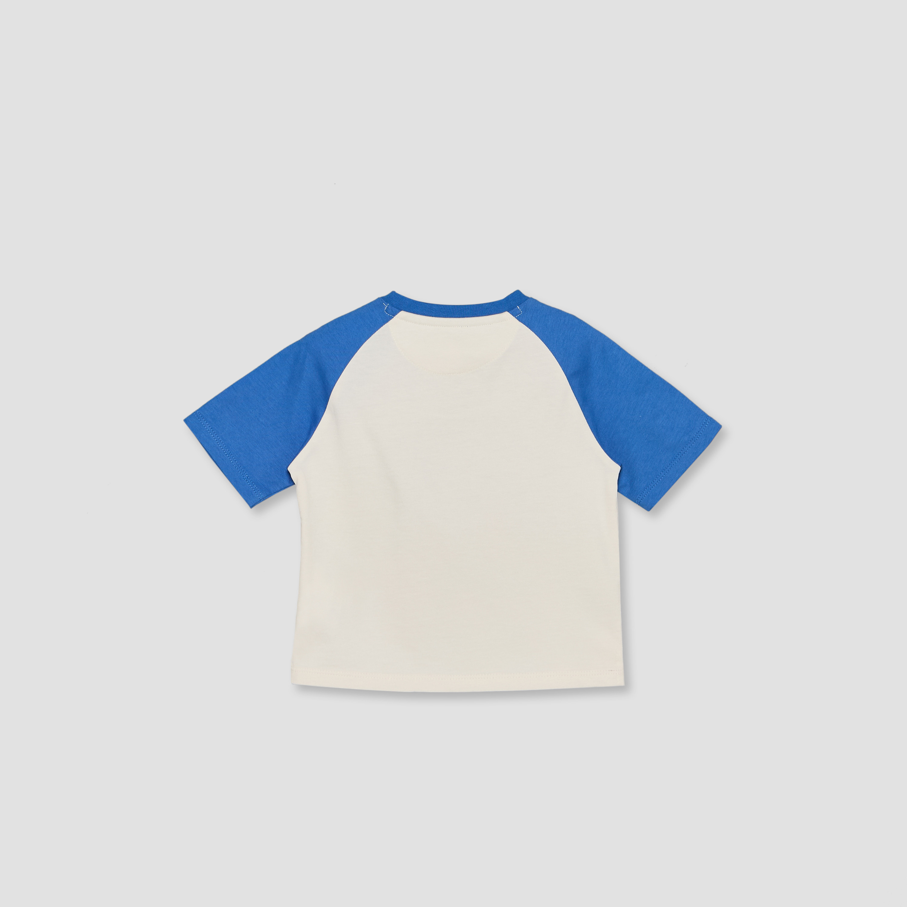 Lee Cooper Crew Neck Short Sleeves T-shirt and Shorts Set with Graphic Print-baby-boys-clothing-setsandcoords-image-4