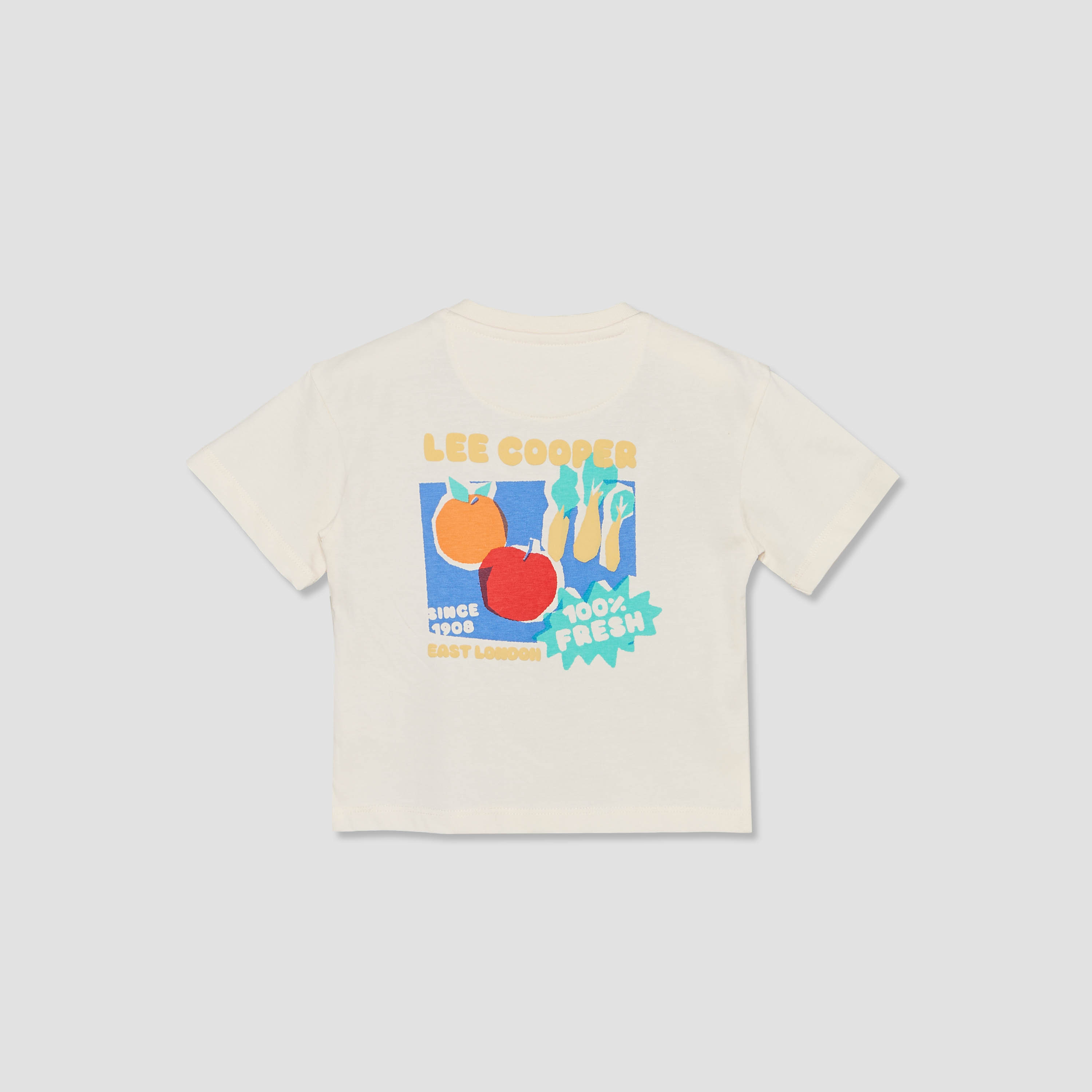 Lee Cooper Crew Neck Short Sleeves T-shirt and Shorts Set with Graphic Print-baby-boys-clothing-setsandcoords-image-4