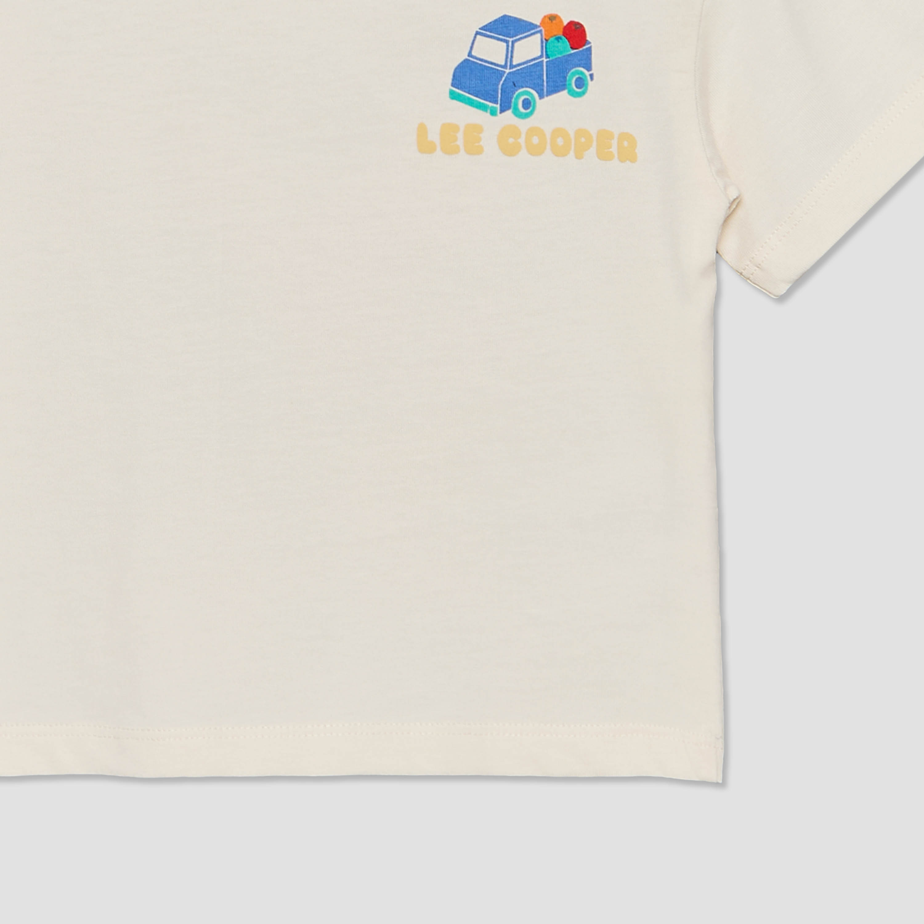 Lee Cooper Crew Neck Short Sleeves T-shirt and Shorts Set with Graphic Print-baby-boys-clothing-setsandcoords-image-7