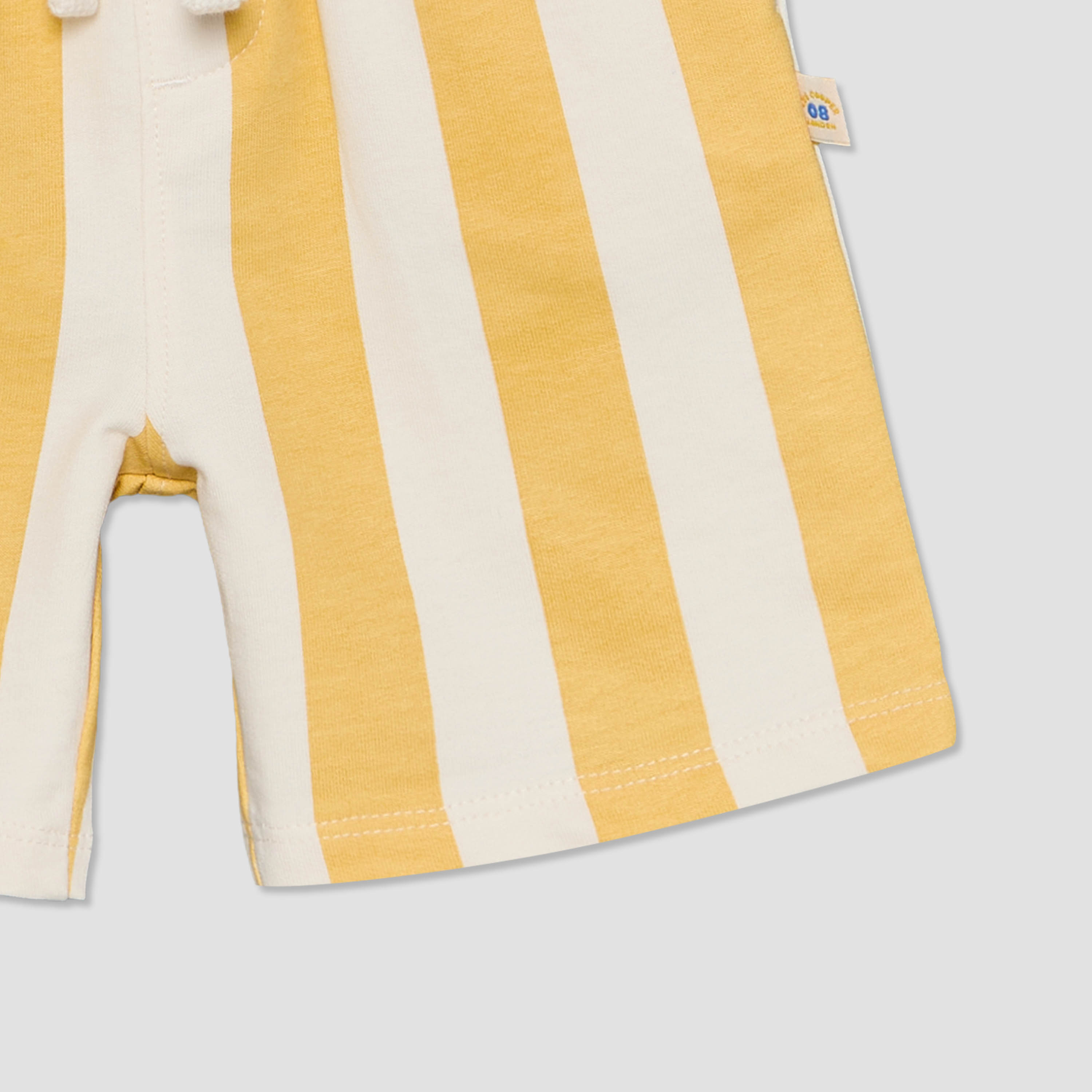 Lee Cooper Crew Neck Short Sleeves T-shirt and Shorts Set with Graphic Print-baby-boys-clothing-setsandcoords-image-9