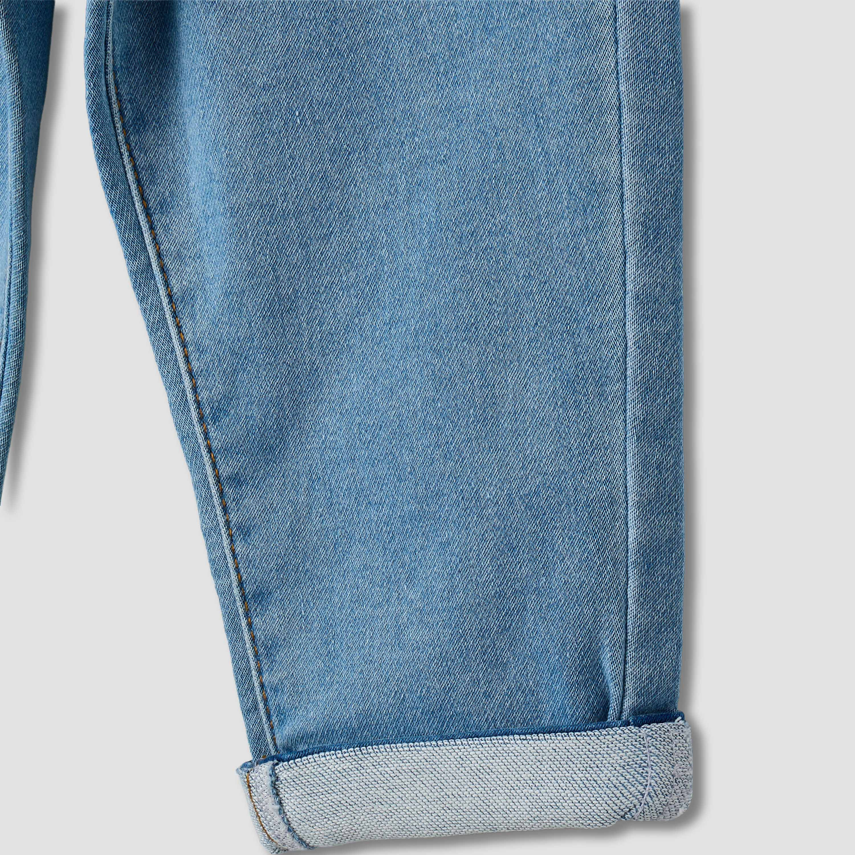 Lee Cooper Jeans with Pockets, Drawstring Waist-baby-boys-clothing-bottoms-jeans-image-5