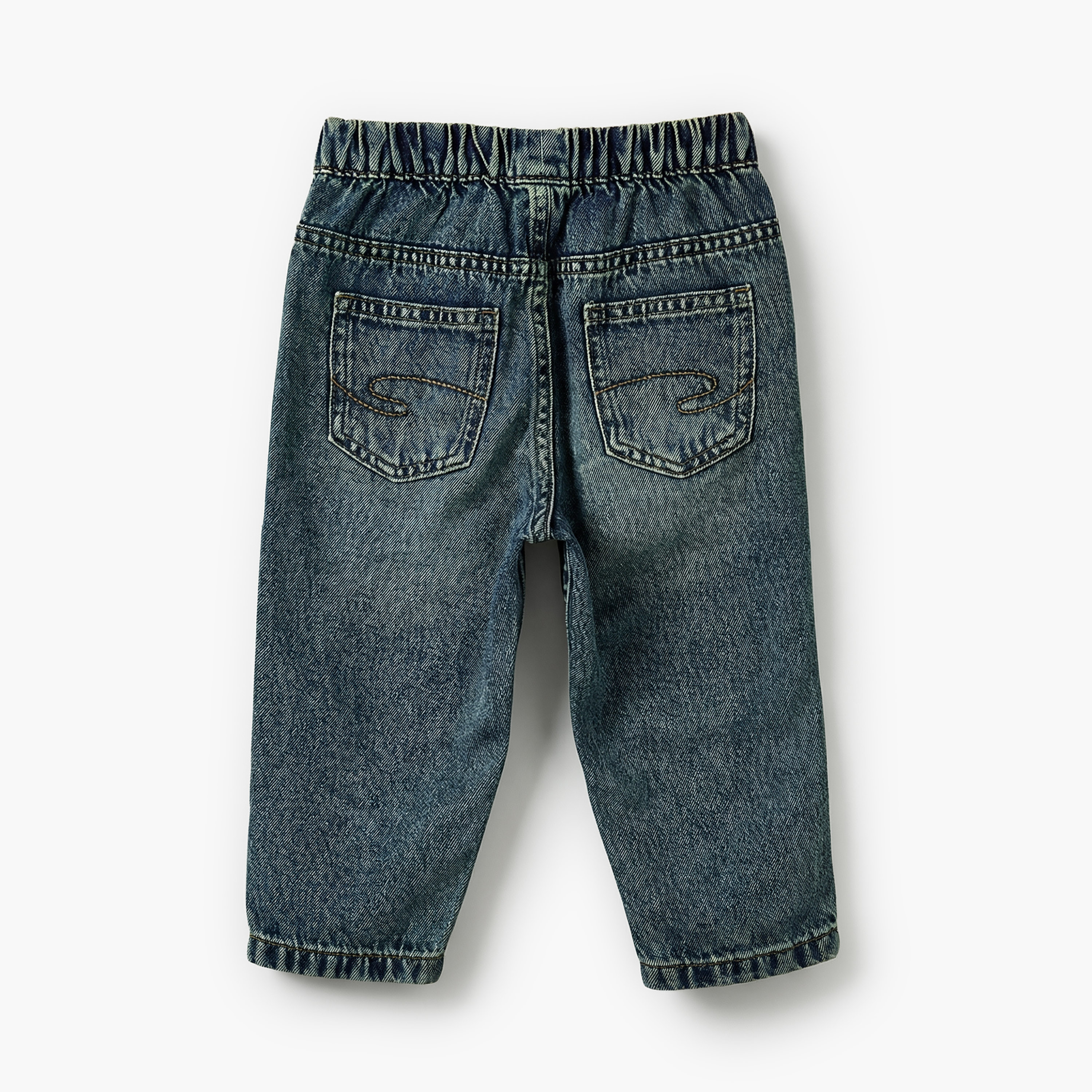 Lee Cooper Jeans with Drawstring Waist-baby-boys-clothing-bottoms-jeans-image-3