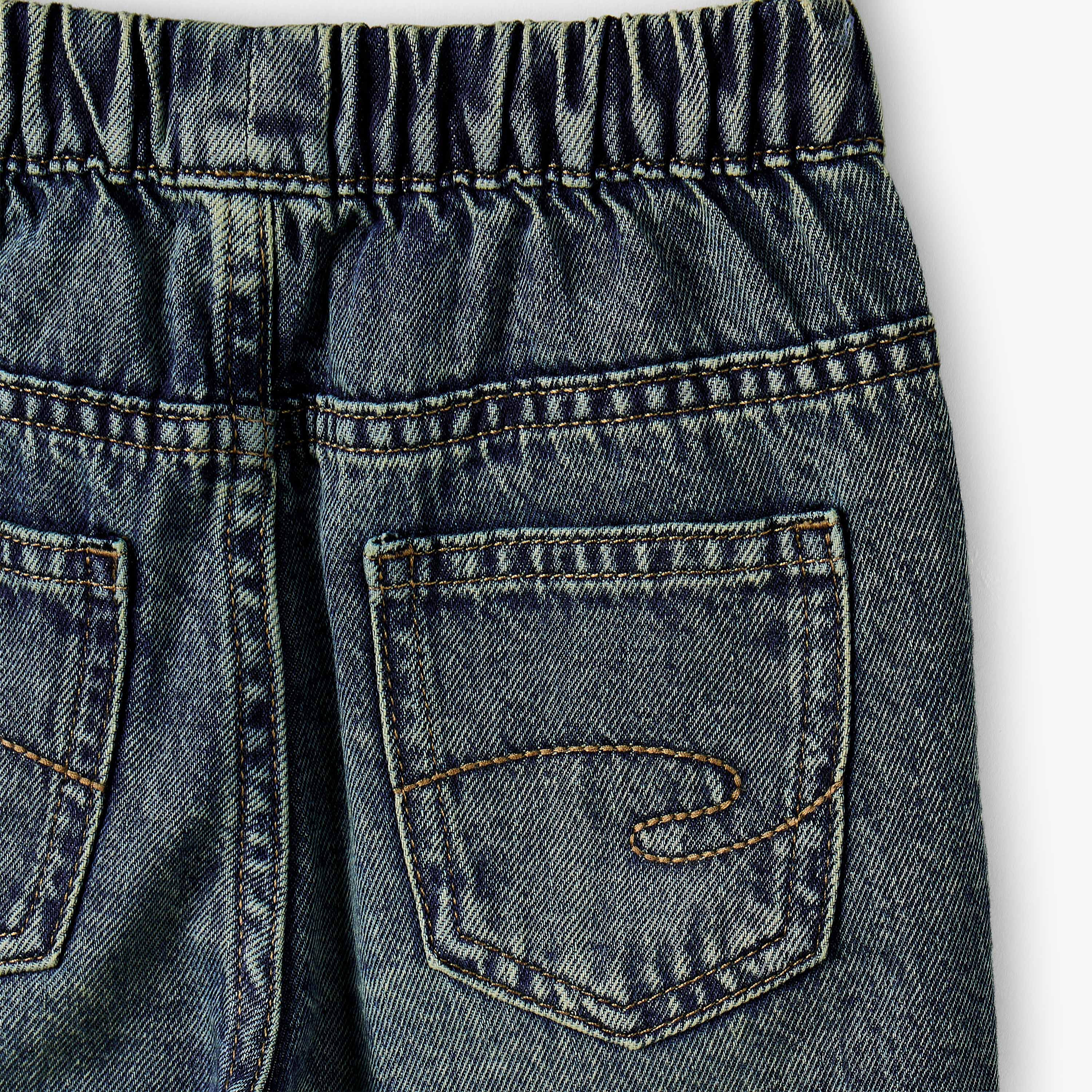 Lee Cooper Jeans with Drawstring Waist-baby-boys-clothing-bottoms-jeans-image-5