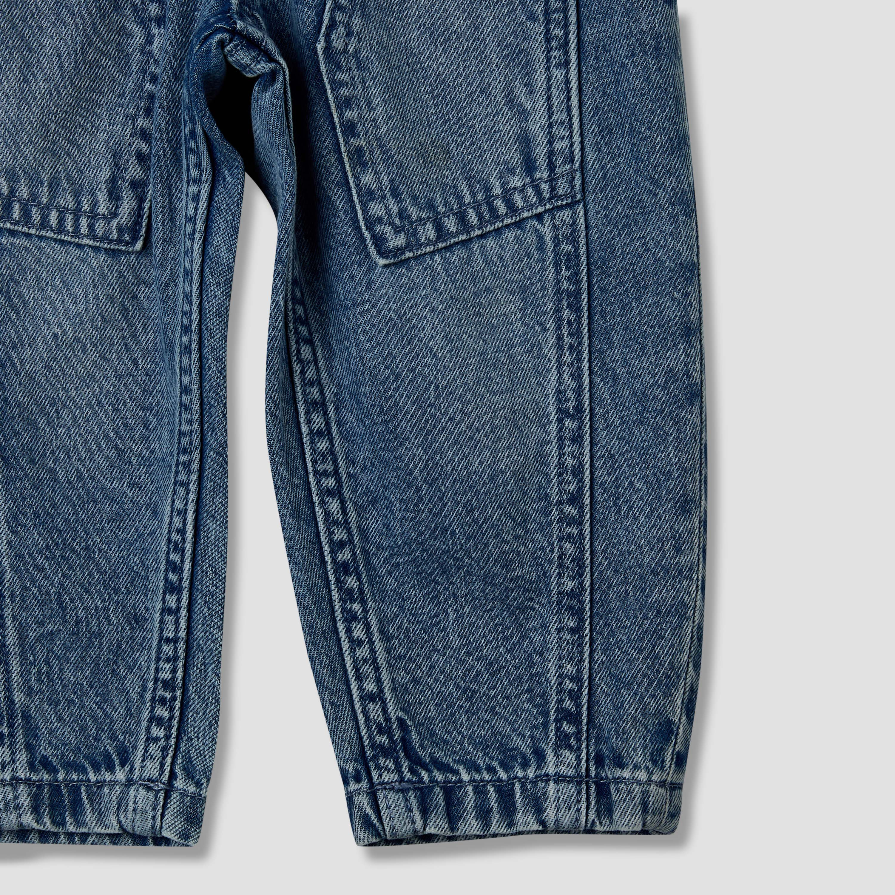 Lee Cooper Jeans with Pockets, Buttoned Waist-baby-boys-clothing-bottoms-jeans-image-5