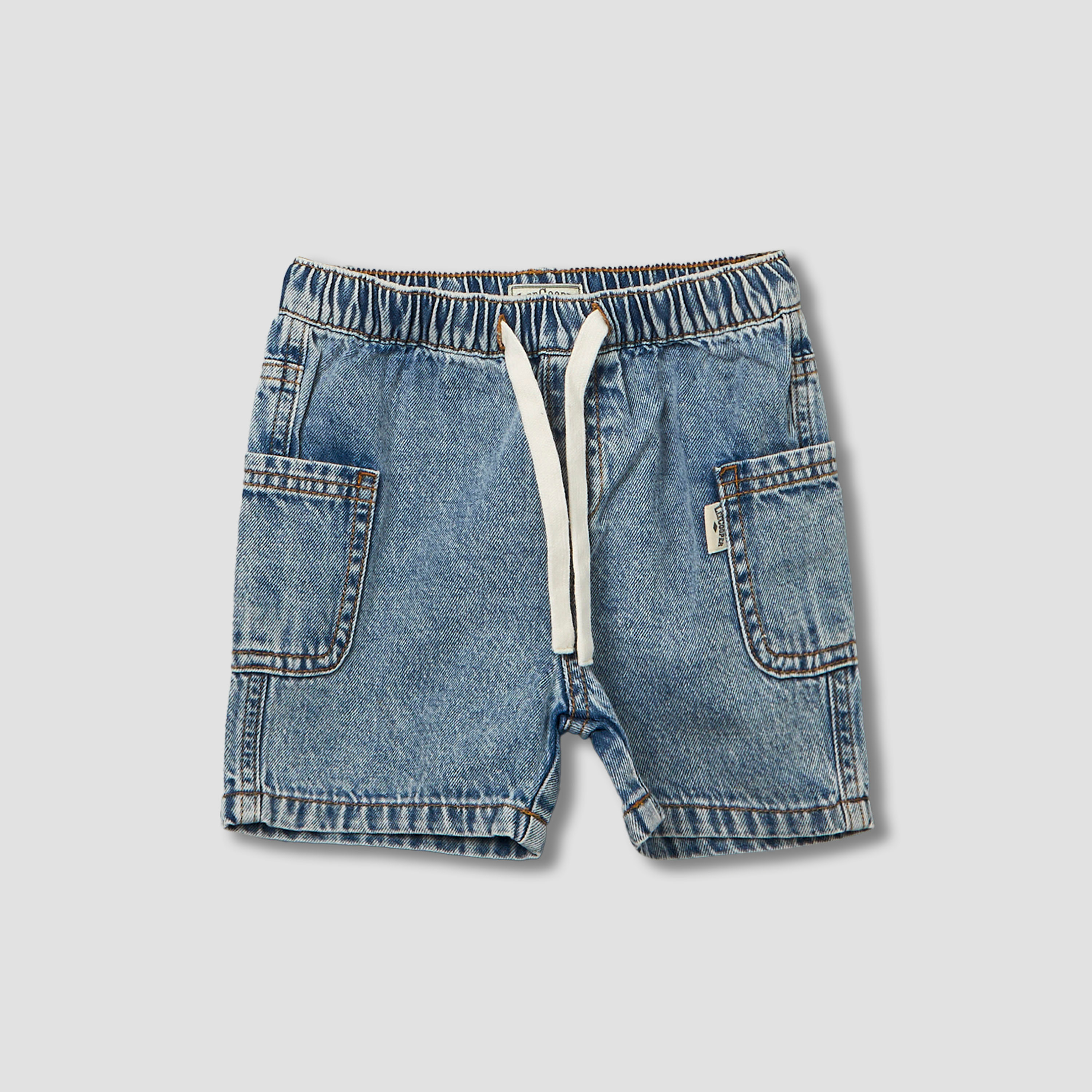 Lee Cooper Crew Neck Short Sleeves T-shirt and Shorts Set with Drawstring Closure-baby-boys-clothing-setsandcoords-image-4