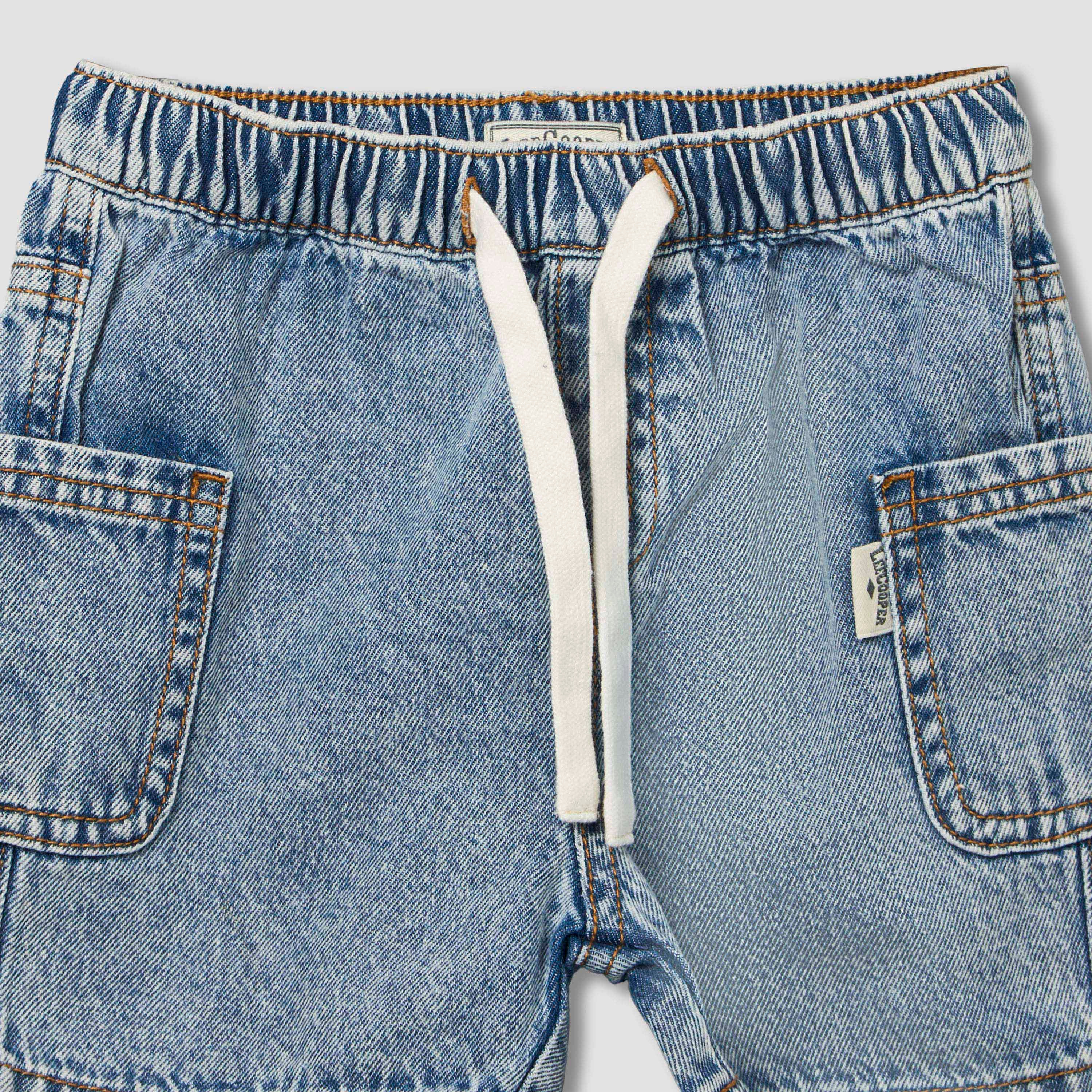 Lee Cooper Crew Neck Short Sleeves T-shirt and Shorts Set with Drawstring Closure-baby-boys-clothing-setsandcoords-image-8