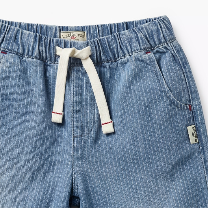 Lee Cooper Crew Neck Short Sleeves T-shirt and Shorts Set with Graphic Print-baby-boys-clothing-setsandcoords-image-9