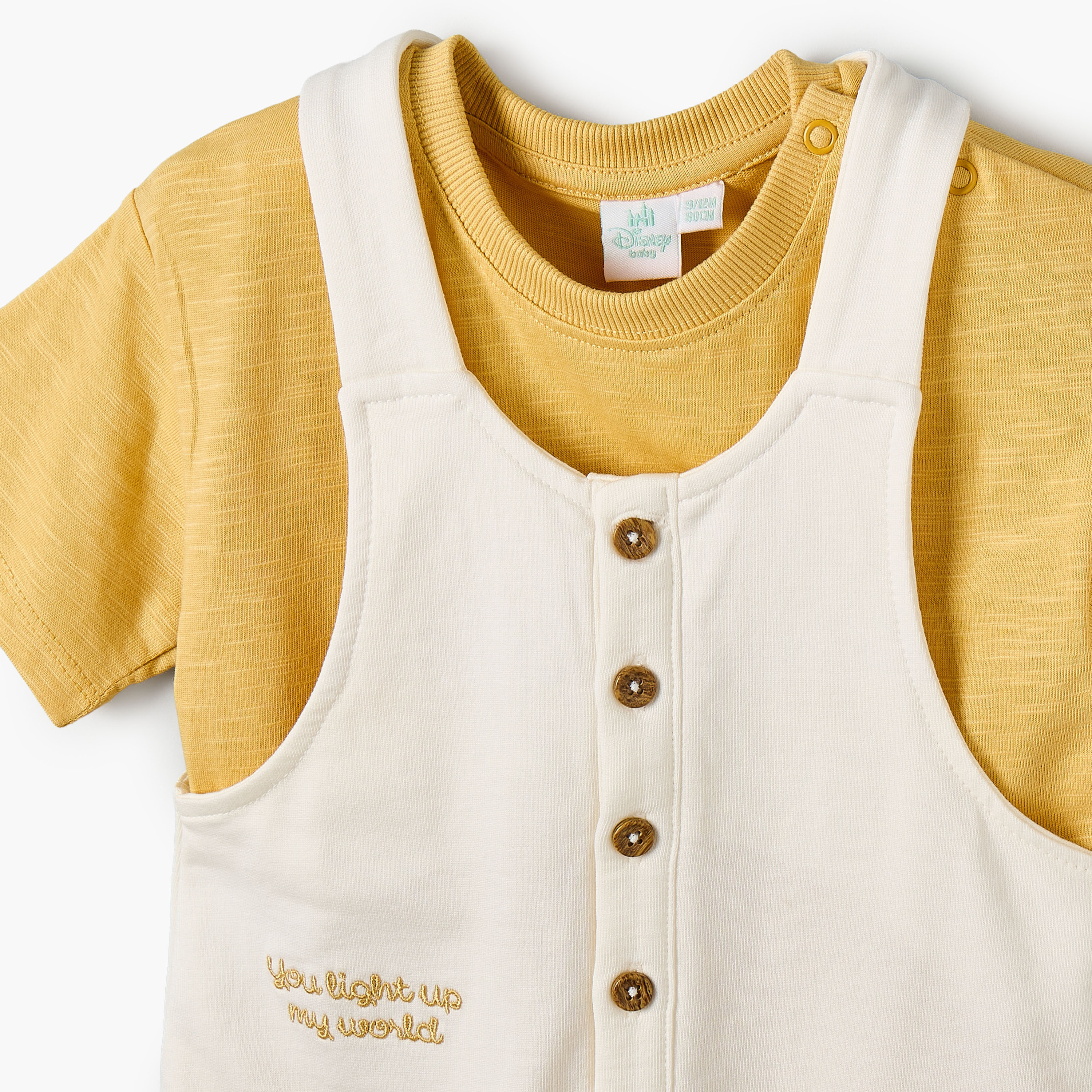 طقم دونغري بطبعات وتيشيرت بياقة ضيقة وأكمام قصيرة من ديزني-baby-boys-clothing-setsandcoords-image-5