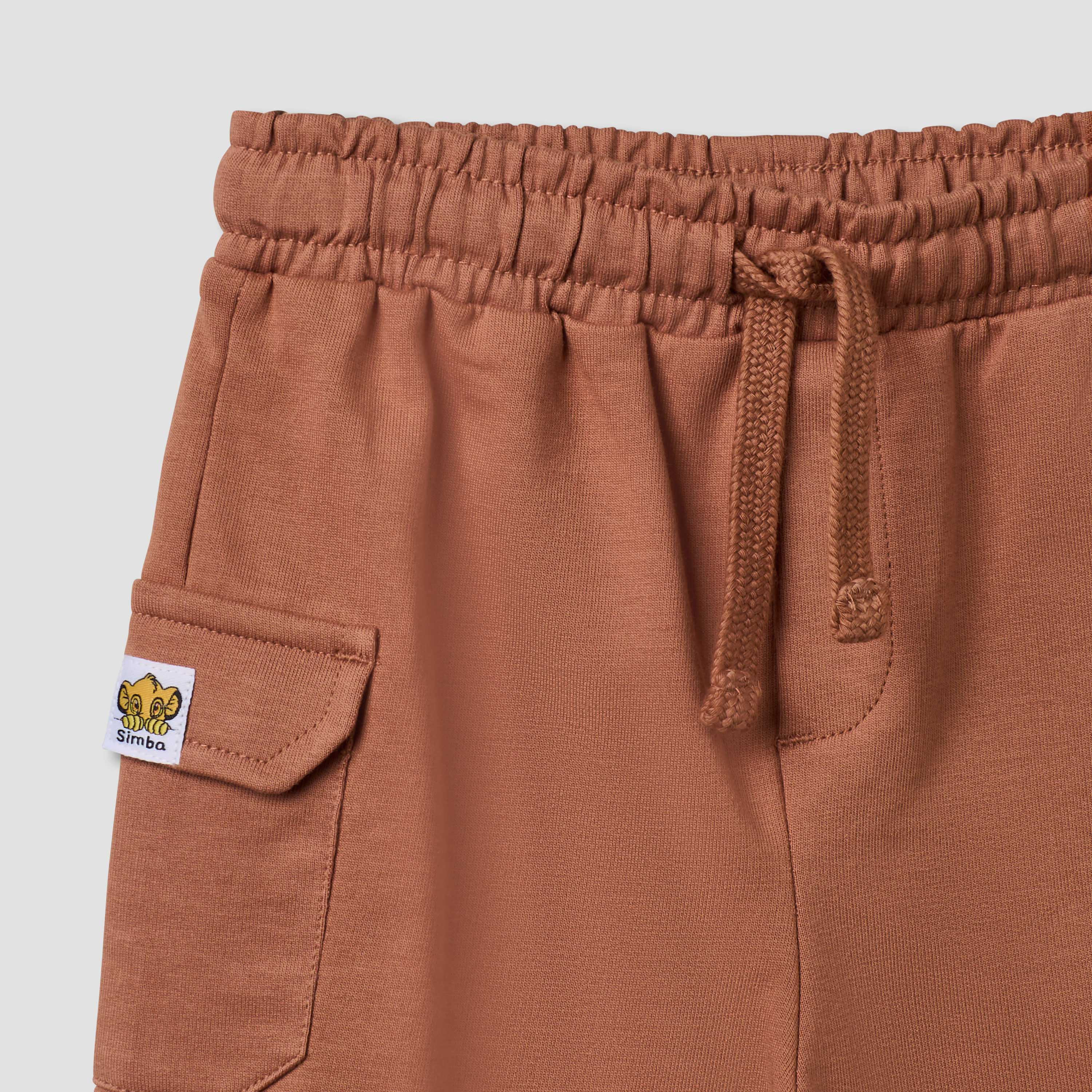 Disney Crew Neck Short Sleeve T-shirt and Shorts Set with Drawstring Closure-baby-boys-clothing-setsandcoords-image-6