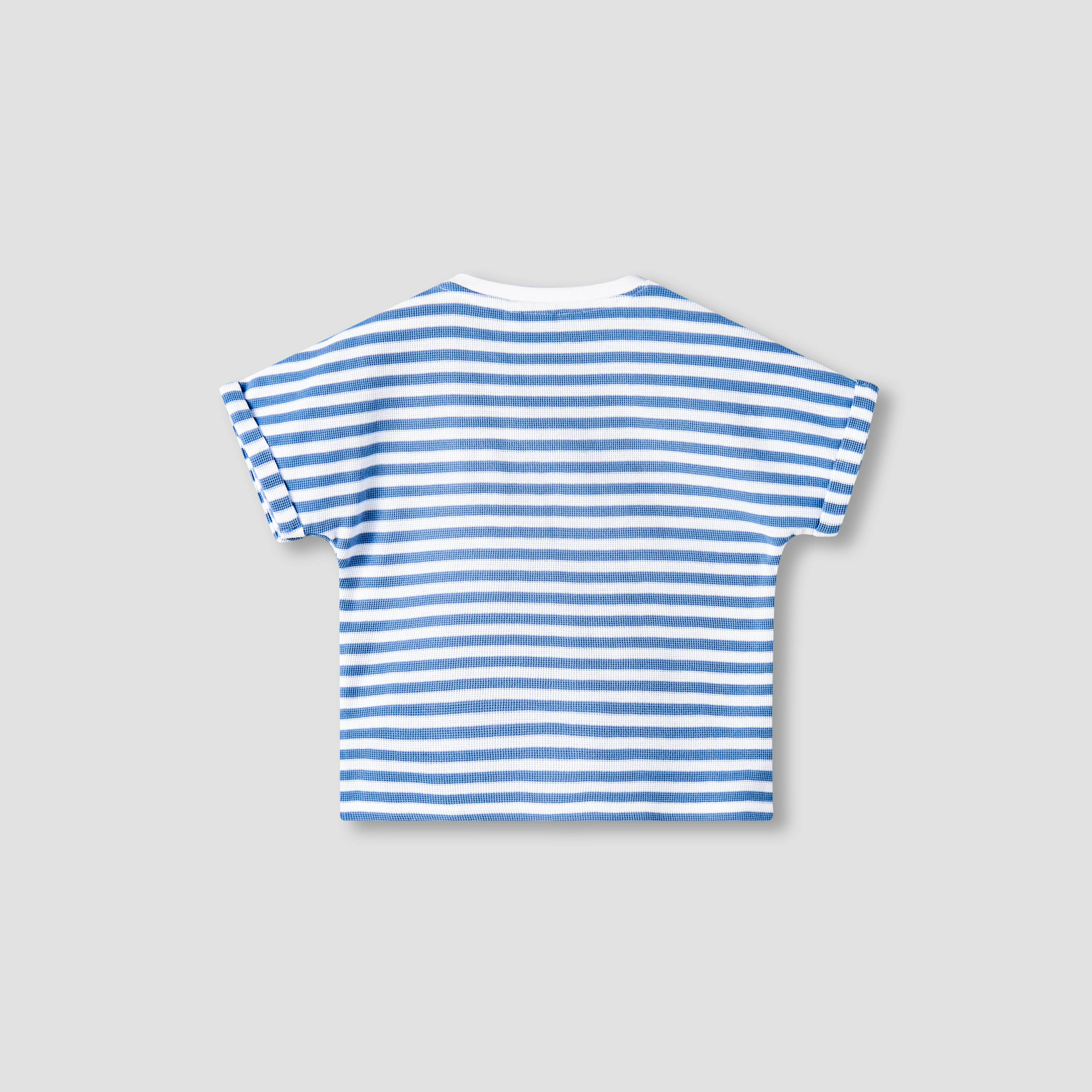 طقم شورت وتيشيرت مخطط برقبة ضيقة وأكمام قصيرة وتطريزات من ديزني-baby-boys-clothing-setsandcoords-image-5