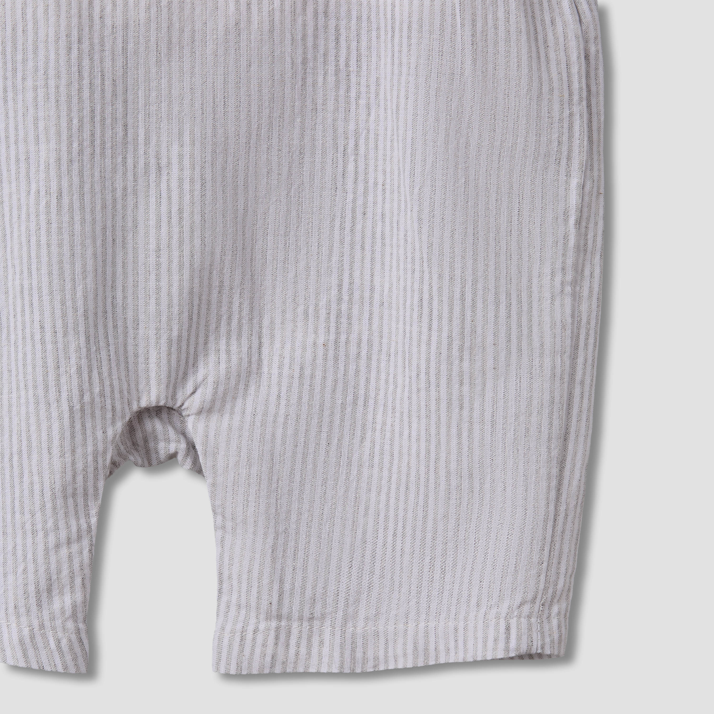 طقم دنغري بزخارف دب وتيشيرت برقبة مستديرة وأكمام قصيرة من كارت بلانش-baby-boys-clothing-setsandcoords-image-6