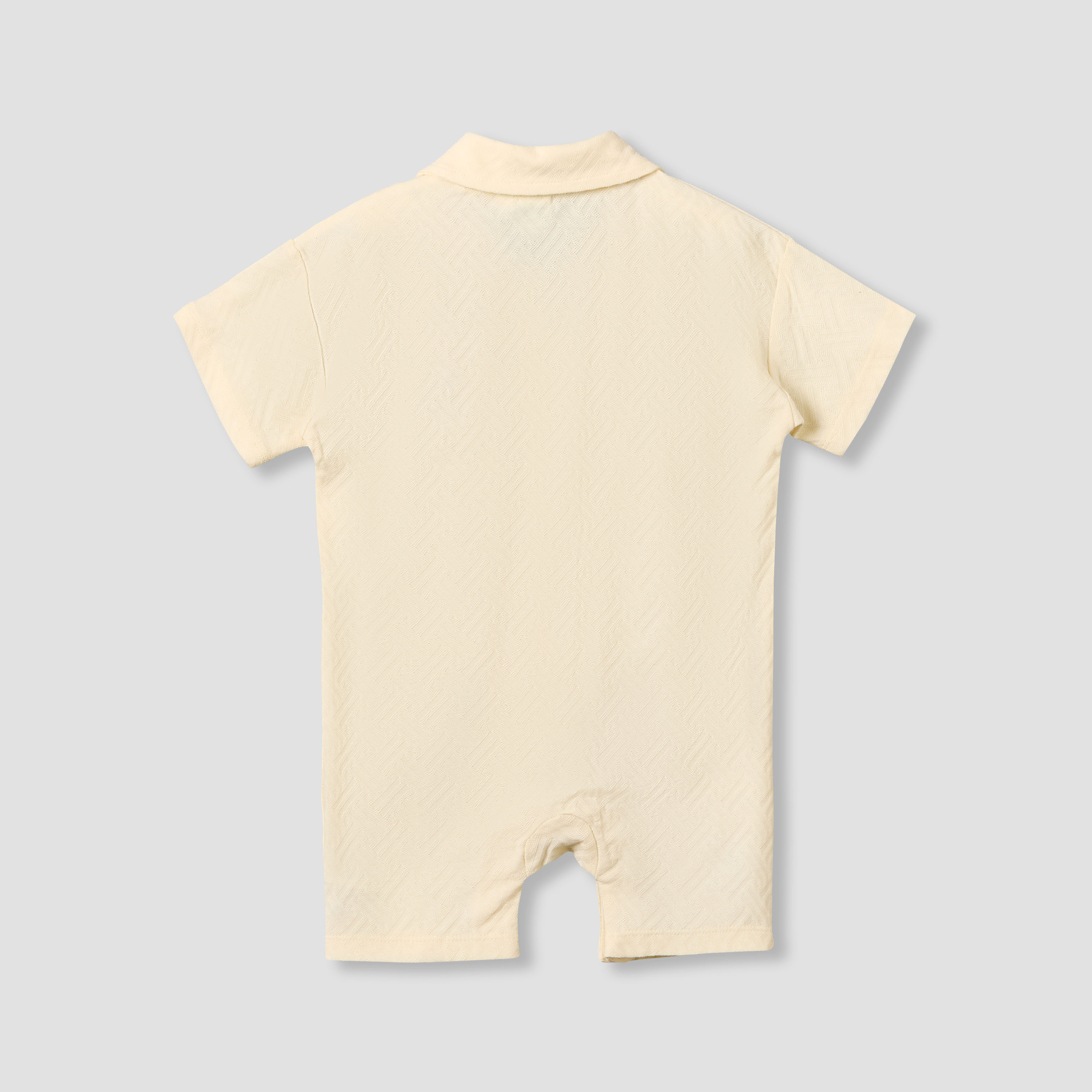 Disney Collared Short Sleeves Romper with Winnie the Pooh Embroidery-baby-boys-clothing-rompers-image-3
