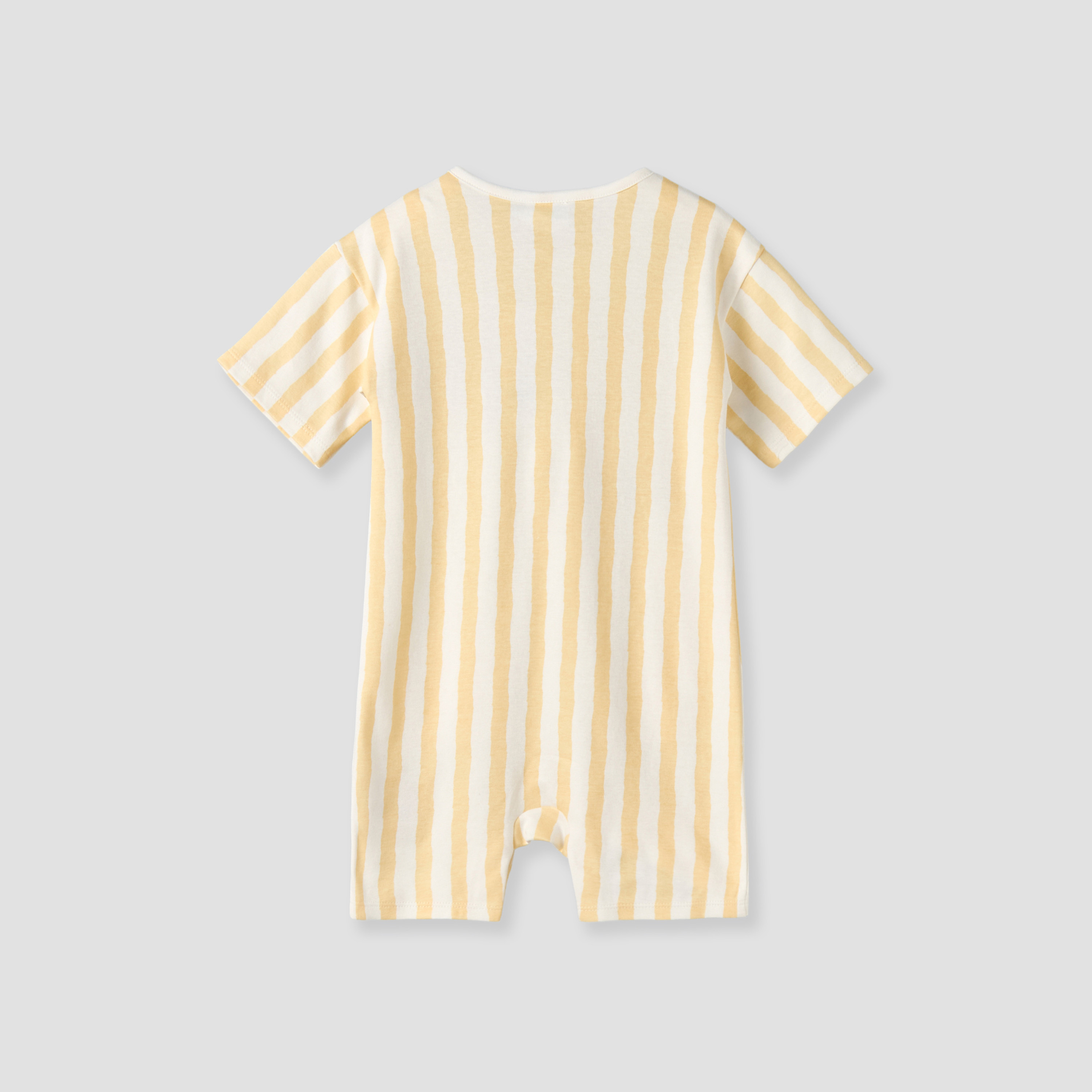 Pack of 2 Disney Round Neck Short Sleeve Romper with Snap Button Closure-baby-boys-clothing-rompers-image-5