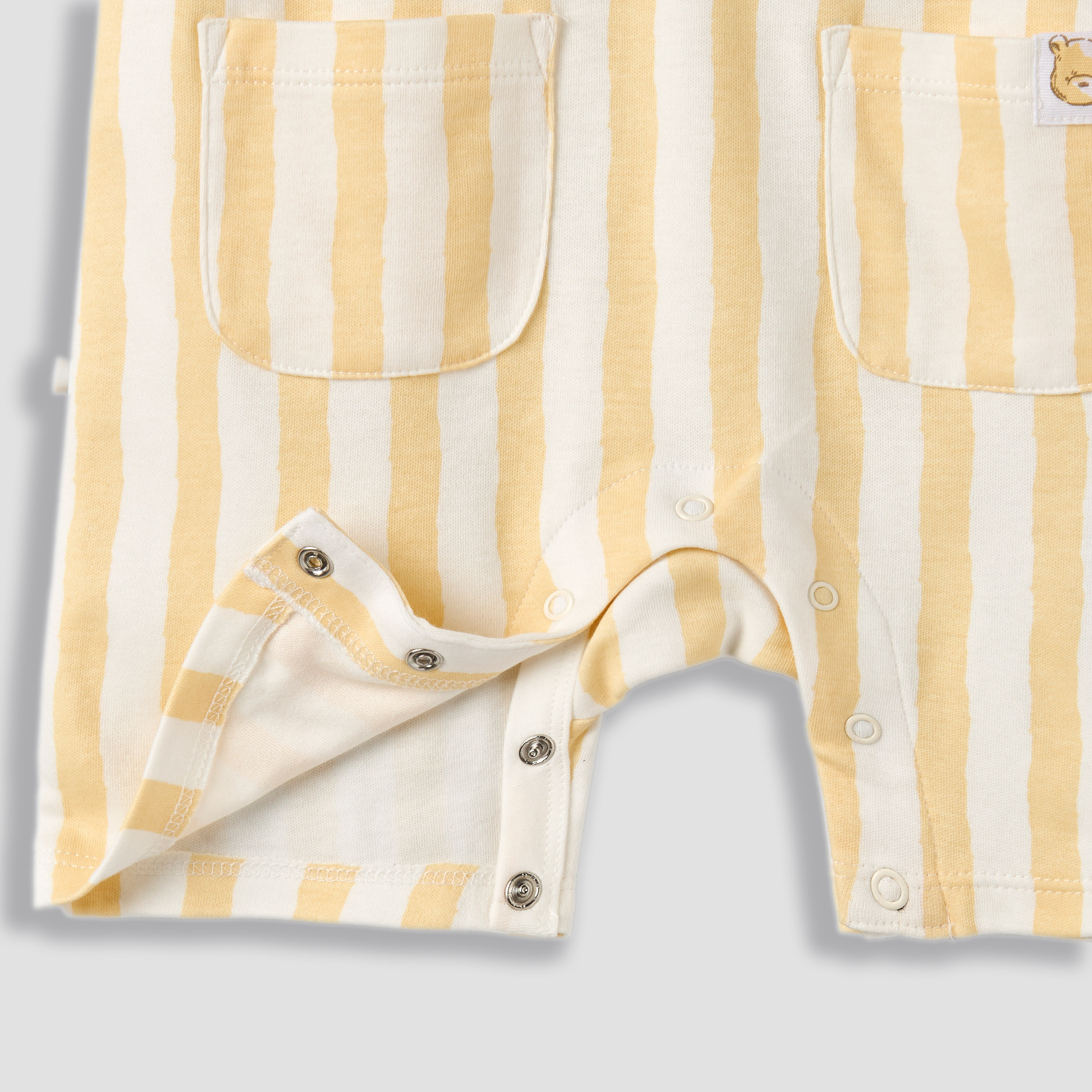 Pack of 2 Disney Round Neck Short Sleeve Romper with Snap Button Closure-baby-boys-clothing-rompers-image-7