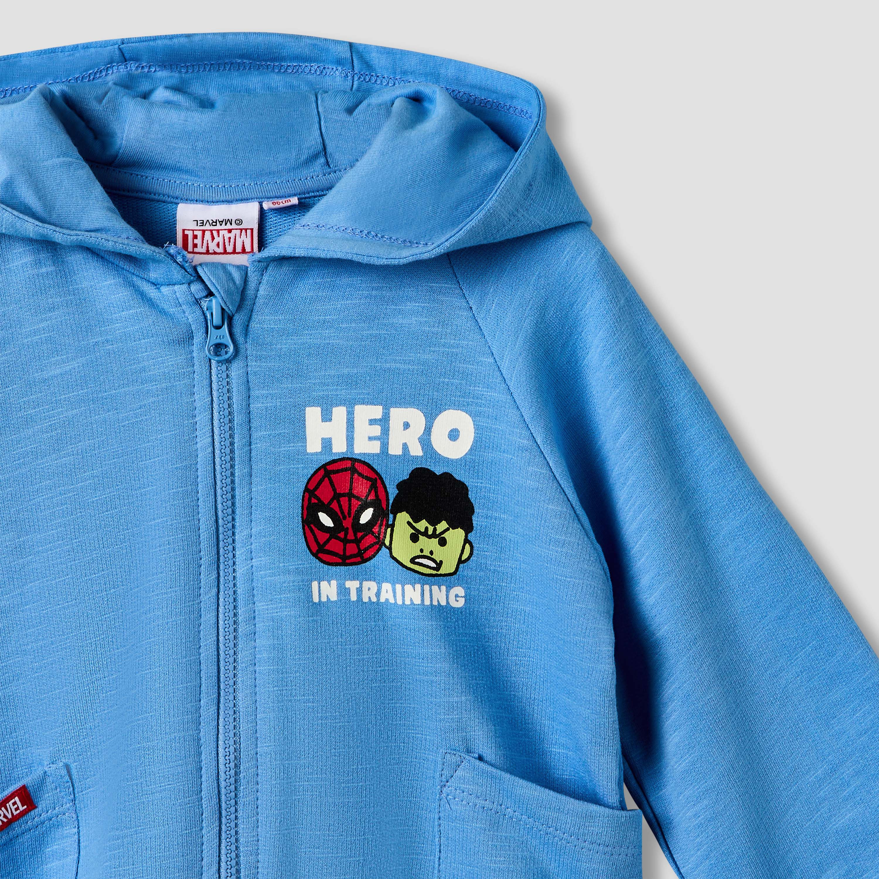 طقم سويت شيرت بقبعة وبنطلون رياضي بطبعات أفنجرز-baby-boys-clothing-setsandcoords-image-6
