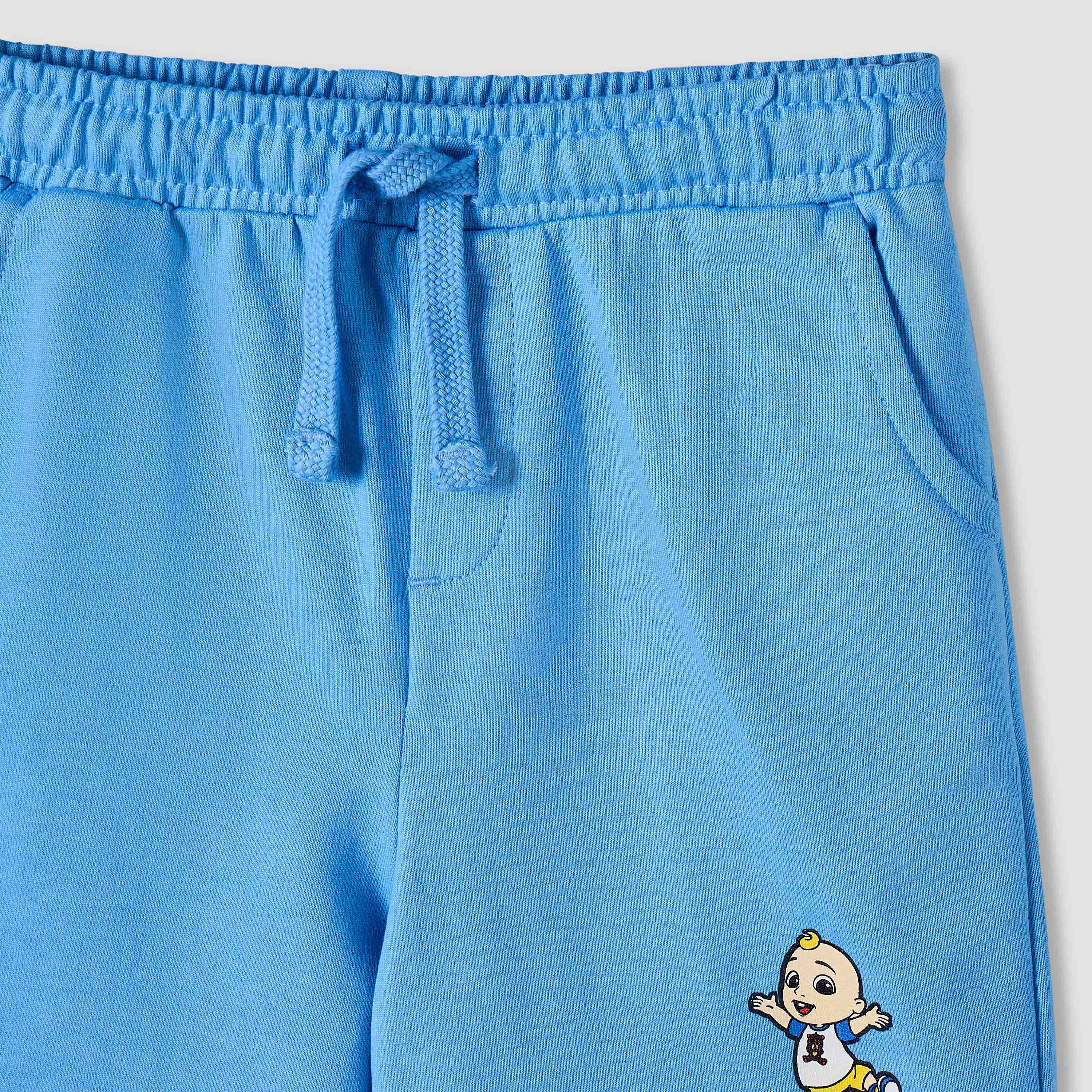 MoonBug Crew Neck Short Sleeves T-shirt and Shorts Set with Cocomelon Print-baby-boys-clothing-setsandcoords-image-6