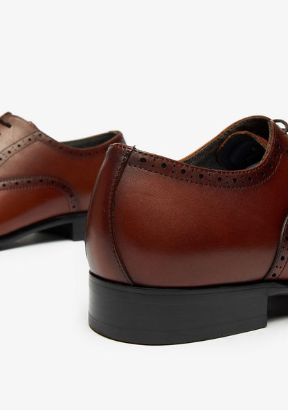 Duchini Men's Solid Oxford Shoes-Men%27s Formal Shoes-image-3