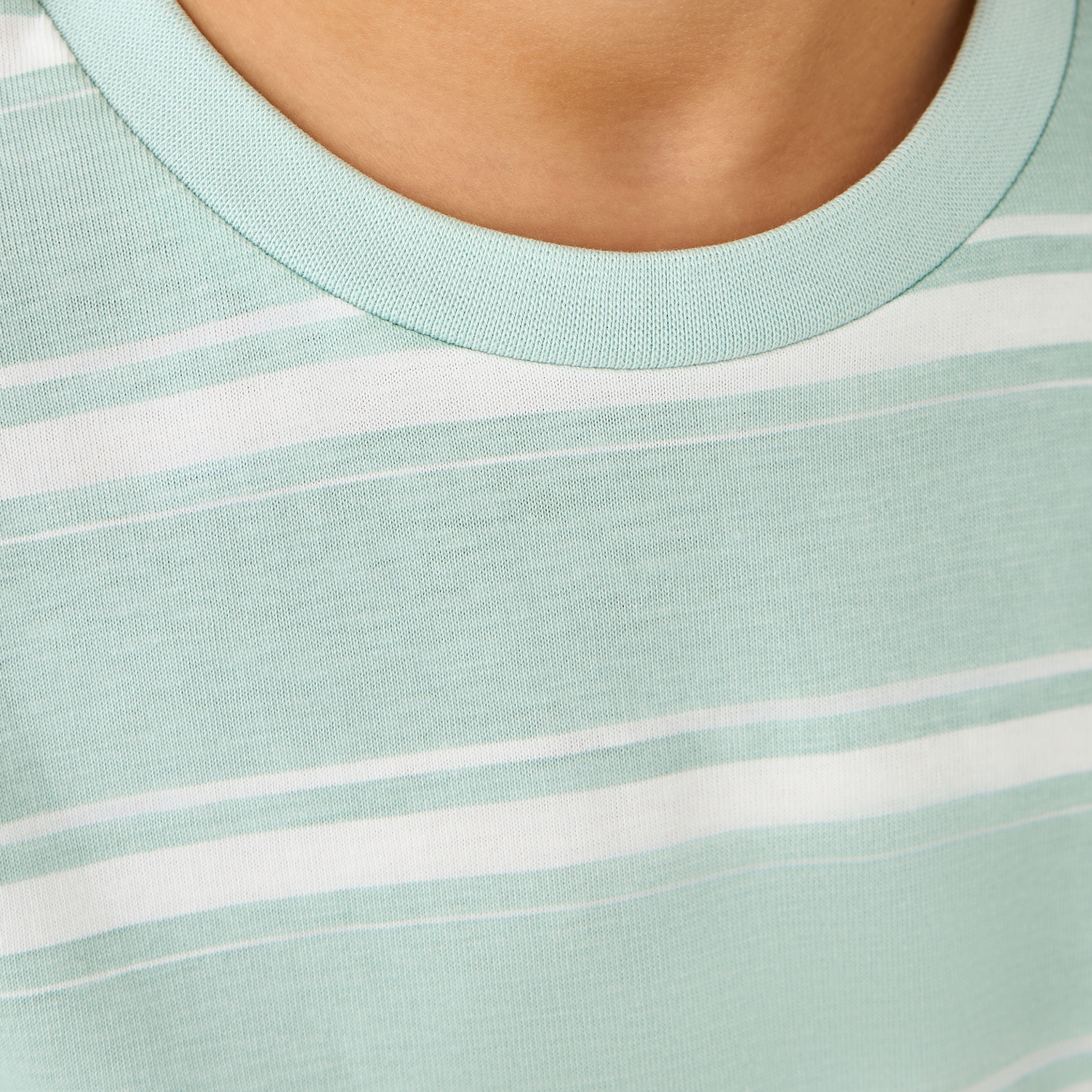 Juniors Crew Neck Short Sleeves T-shirt with Stripes-boys-clothing-tshirtsandpolos-image-5