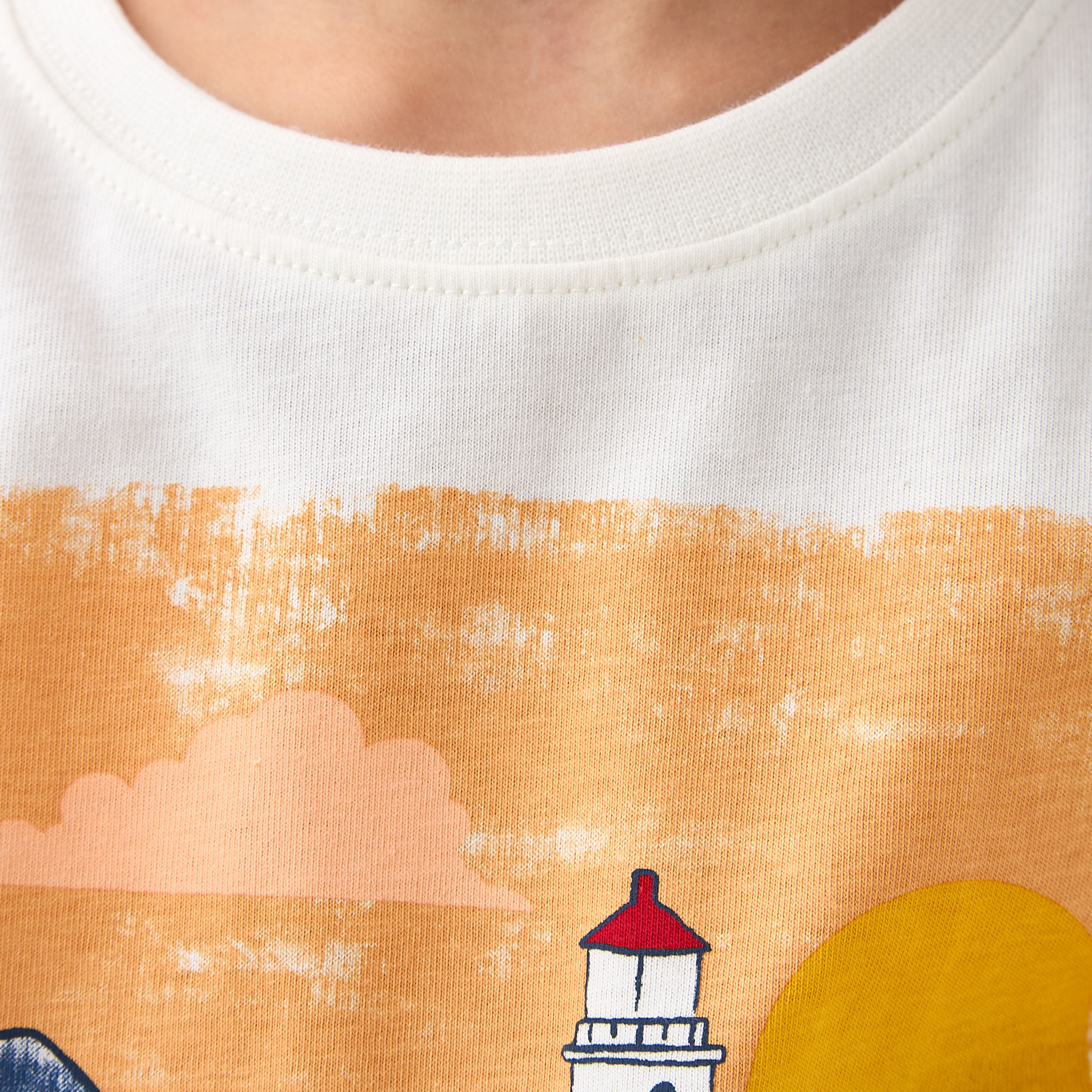Juniors Crew Neck Short Sleeves T-shirt with Graphic Print-boys-clothing-tshirtsandpolos-image-5