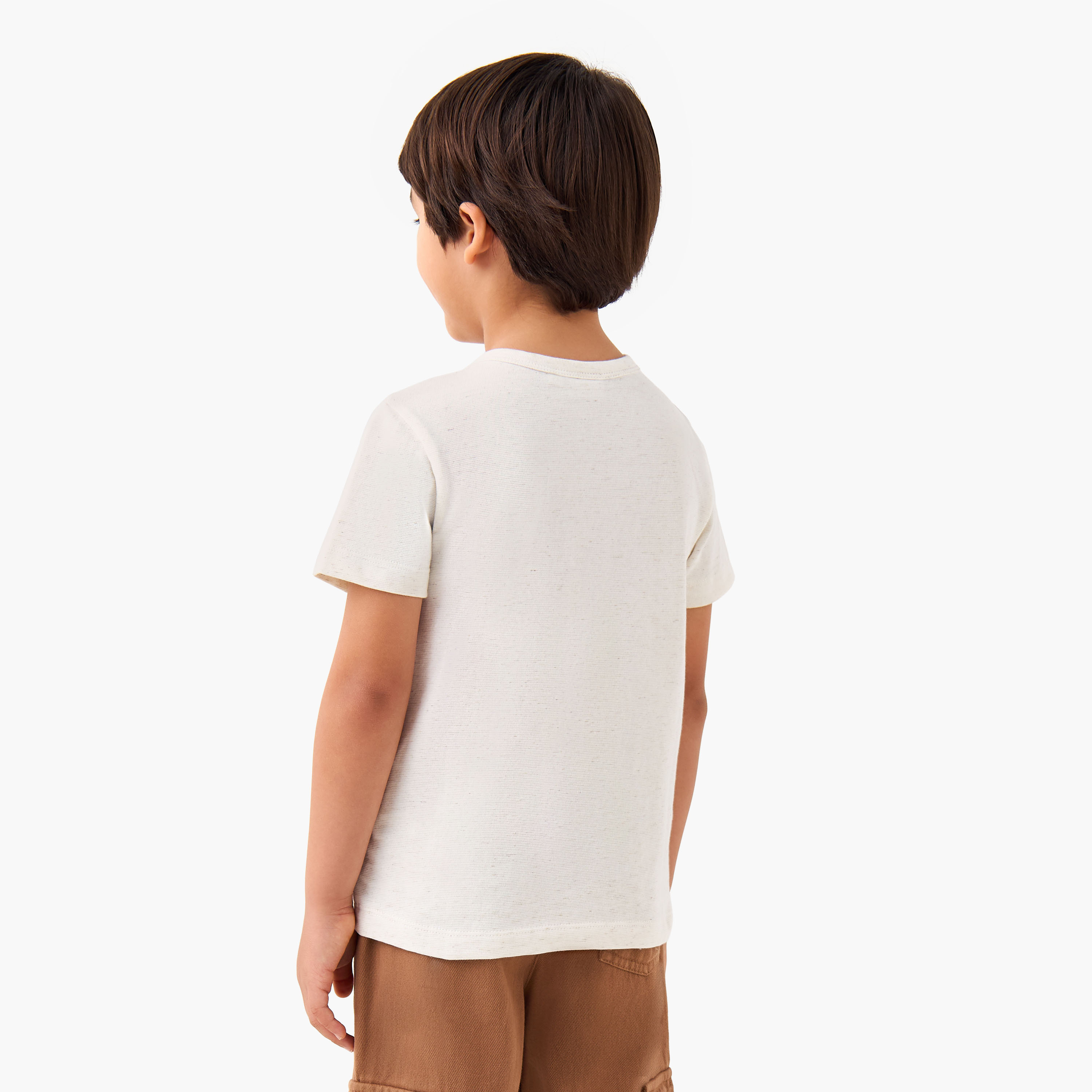 Juniors Henley Neck T-shirt with Pocket - Cotton - Short Sleeves-boys-clothing-tshirtsandpolos-image-3