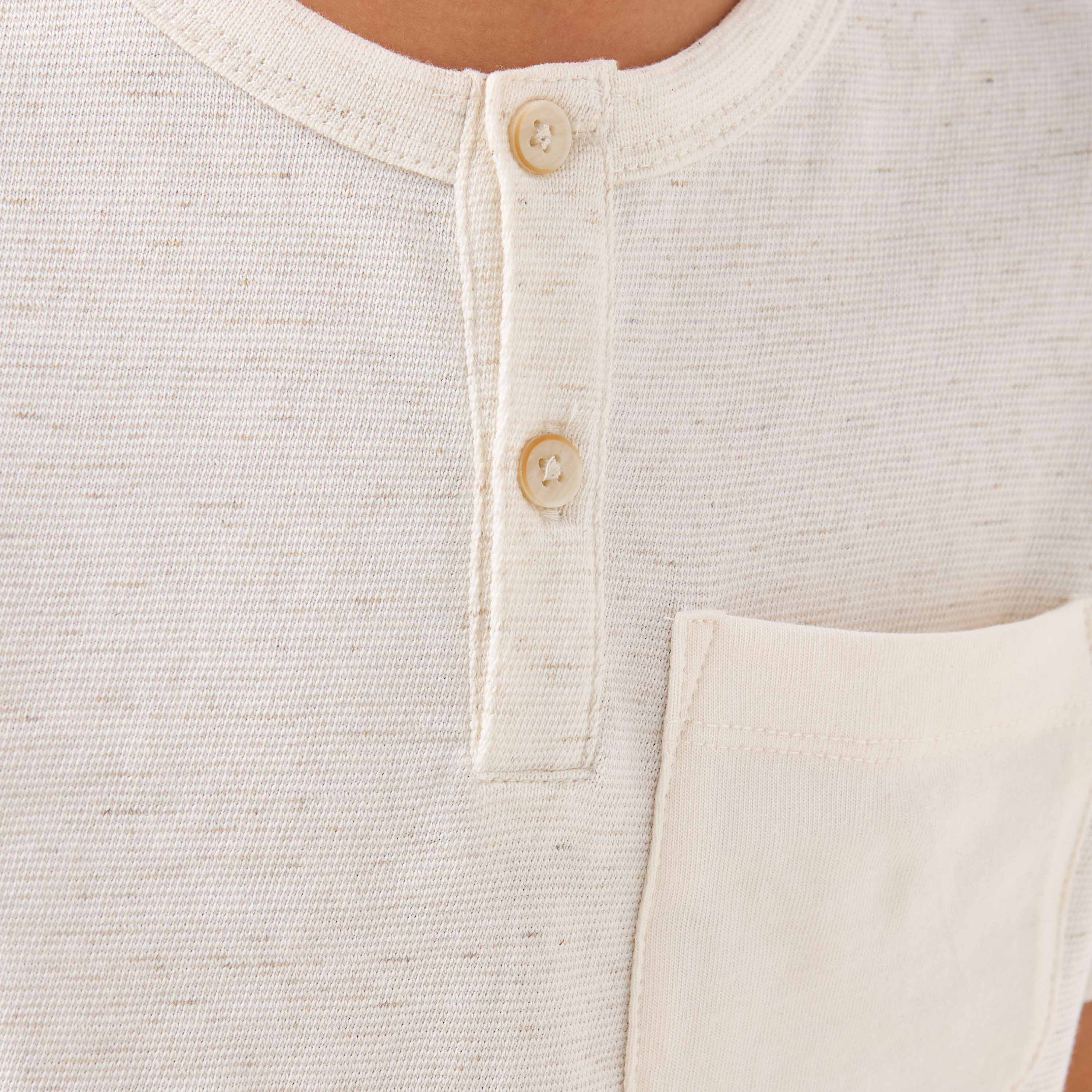 Juniors Henley Neck T-shirt with Pocket - Cotton - Short Sleeves-boys-clothing-tshirtsandpolos-image-5