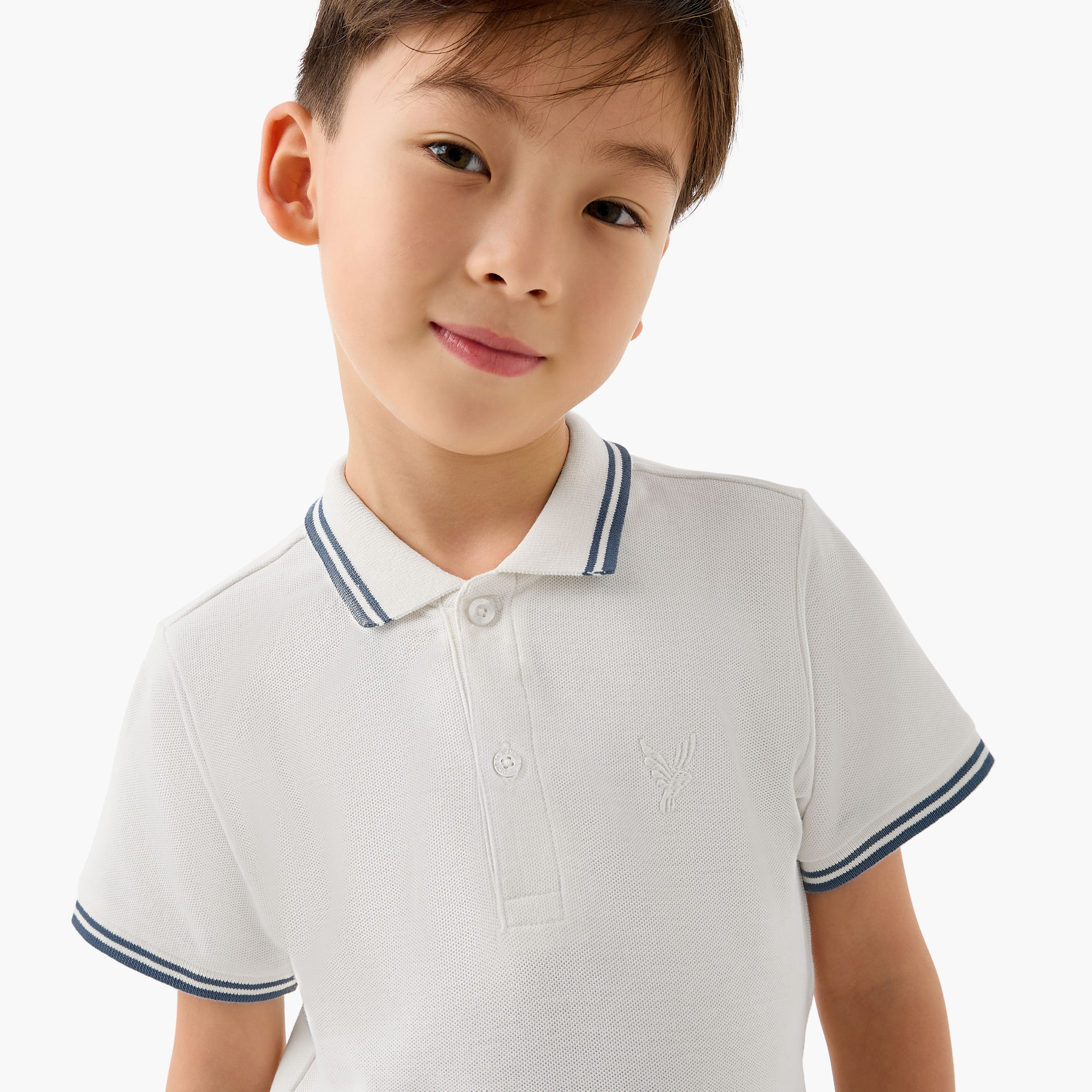 Juniors Collared Short Sleeves Polo T-shirt with Embroidery-boys-clothing-tshirtsandpolos-image-4