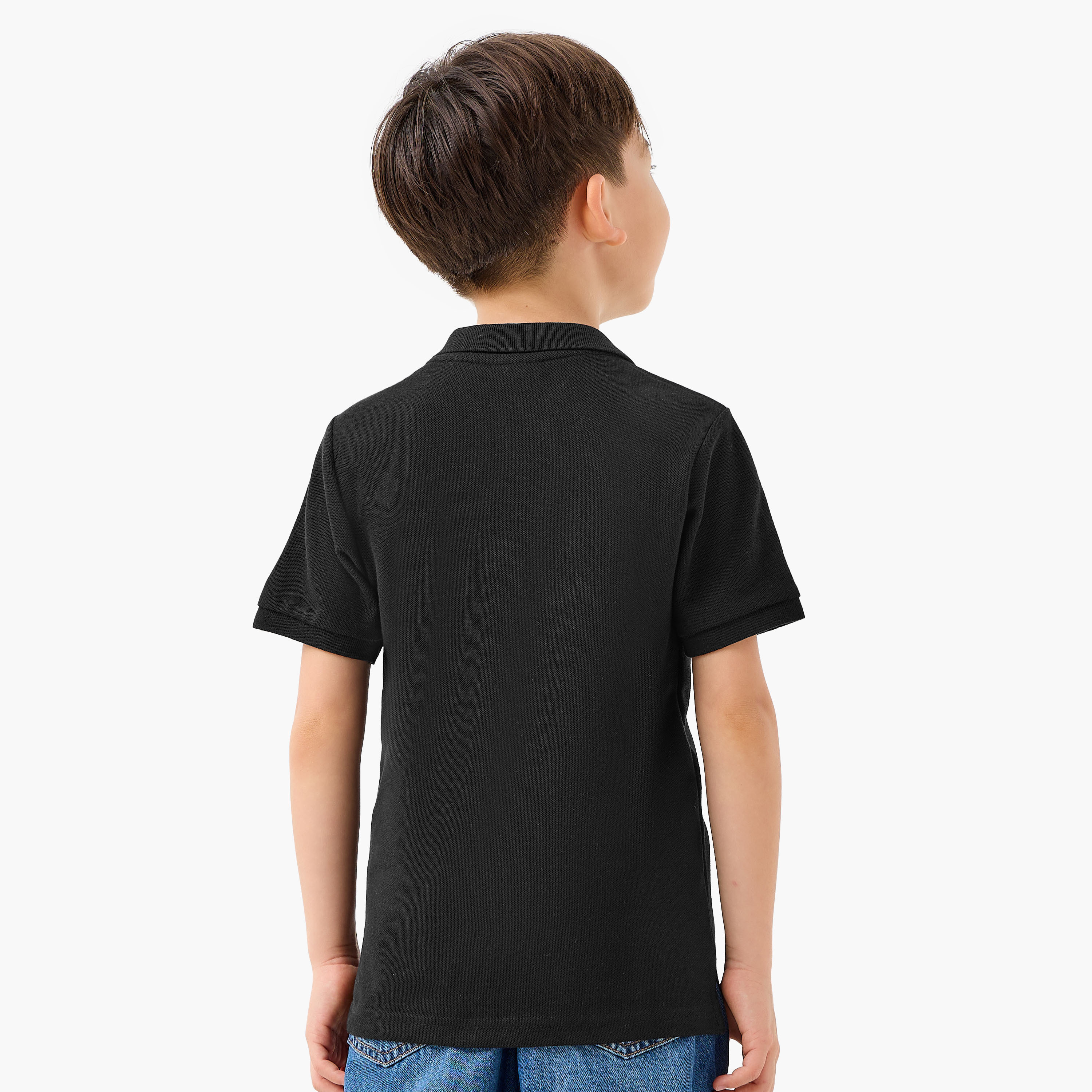 Juniors Collared Short Sleeves Polo T-shirt with Embroidery-boys-clothing-tshirtsandpolos-image-3