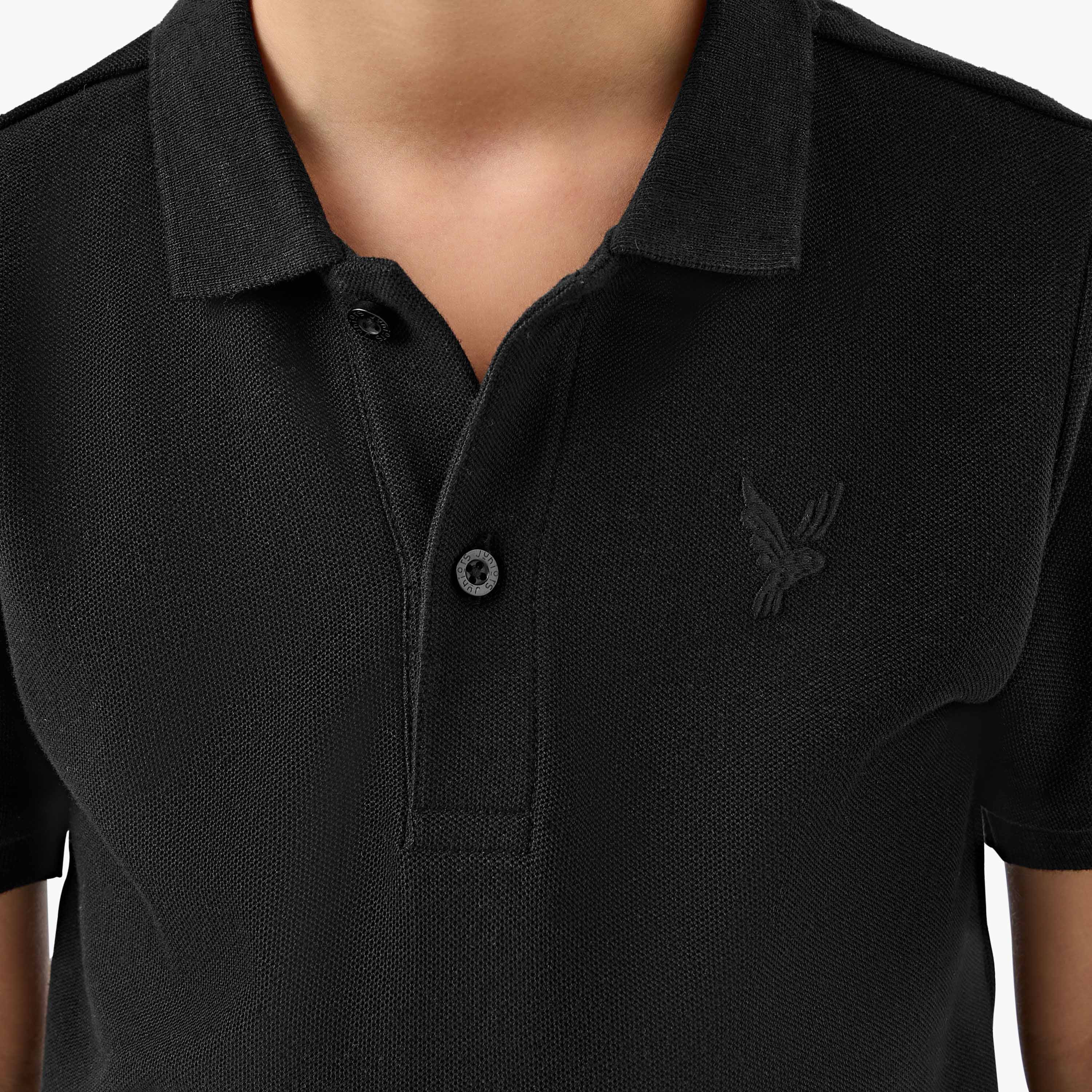 Juniors Collared Short Sleeves Polo T-shirt with Embroidery-boys-clothing-tshirtsandpolos-image-5