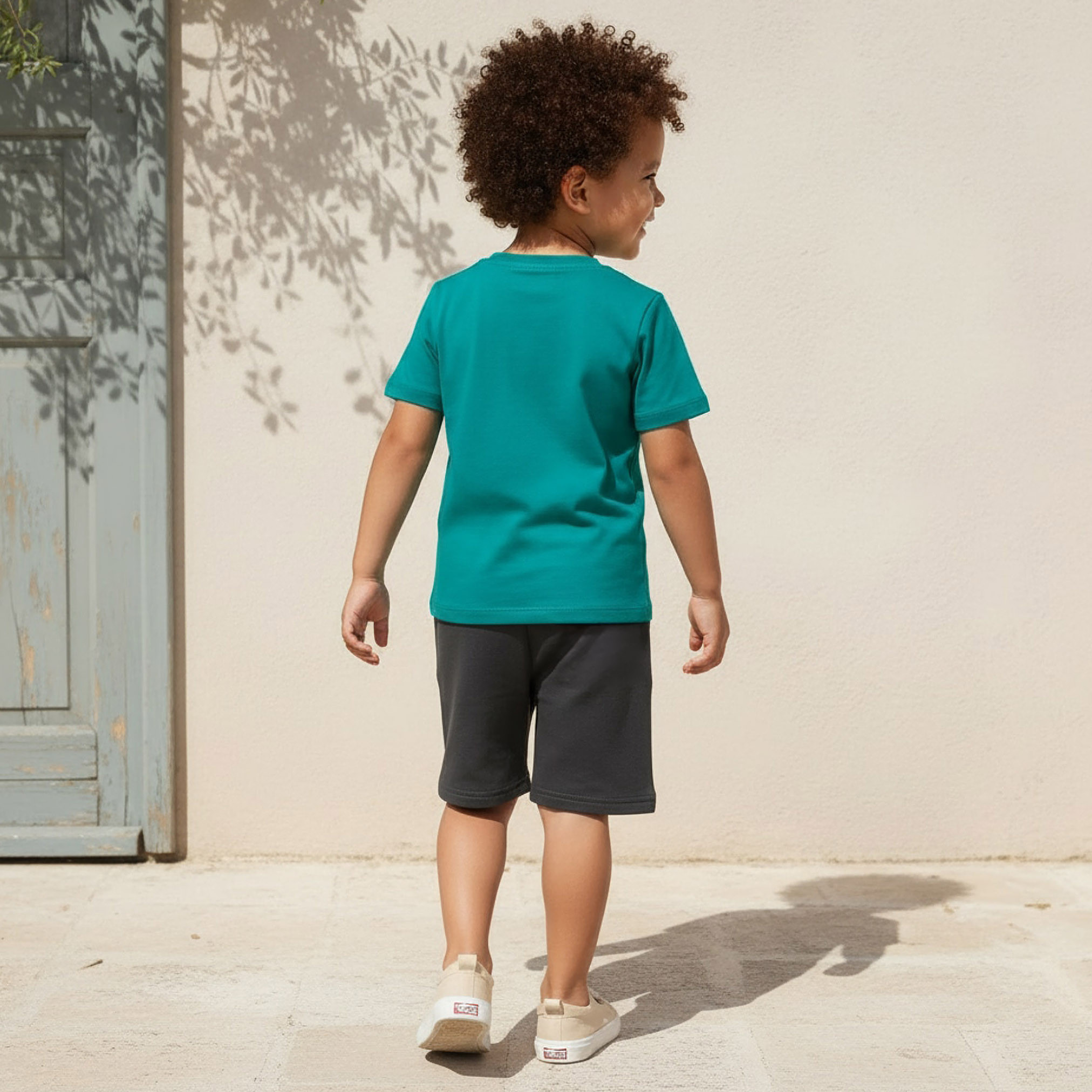 Juniors Crew Neck Short Sleeves T-shirt with Frog Print-boys-clothing-tshirtsandpolos-image-3
