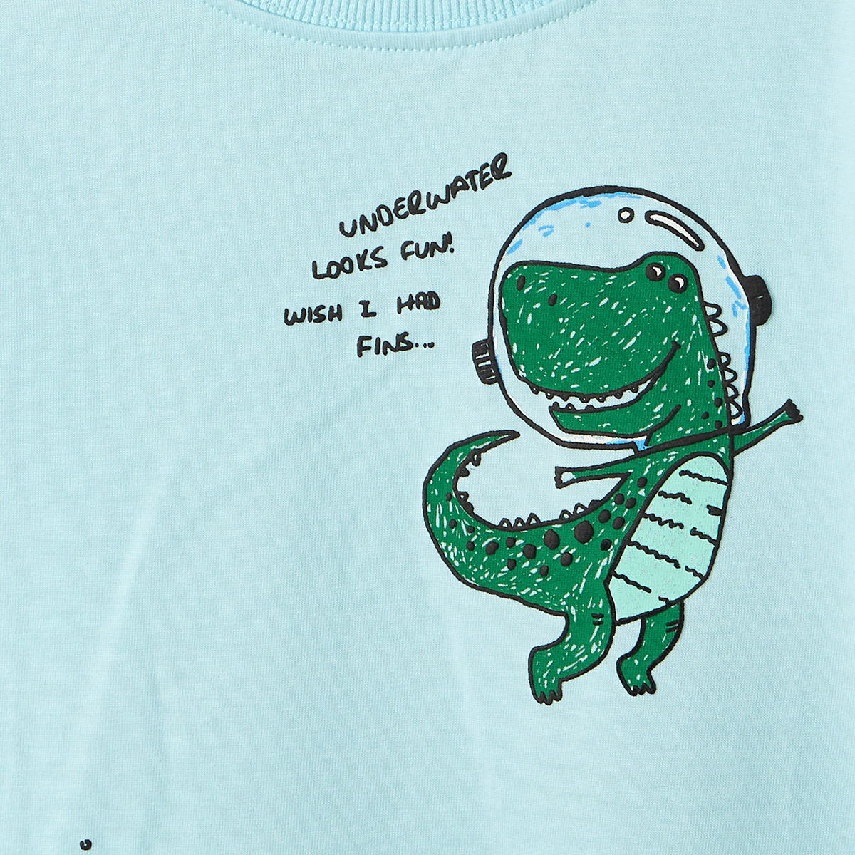 Juniors Crew Neck Short Sleeve T-shirt with Underwater Print-boys-clothing-tshirtsandpolos-image-4