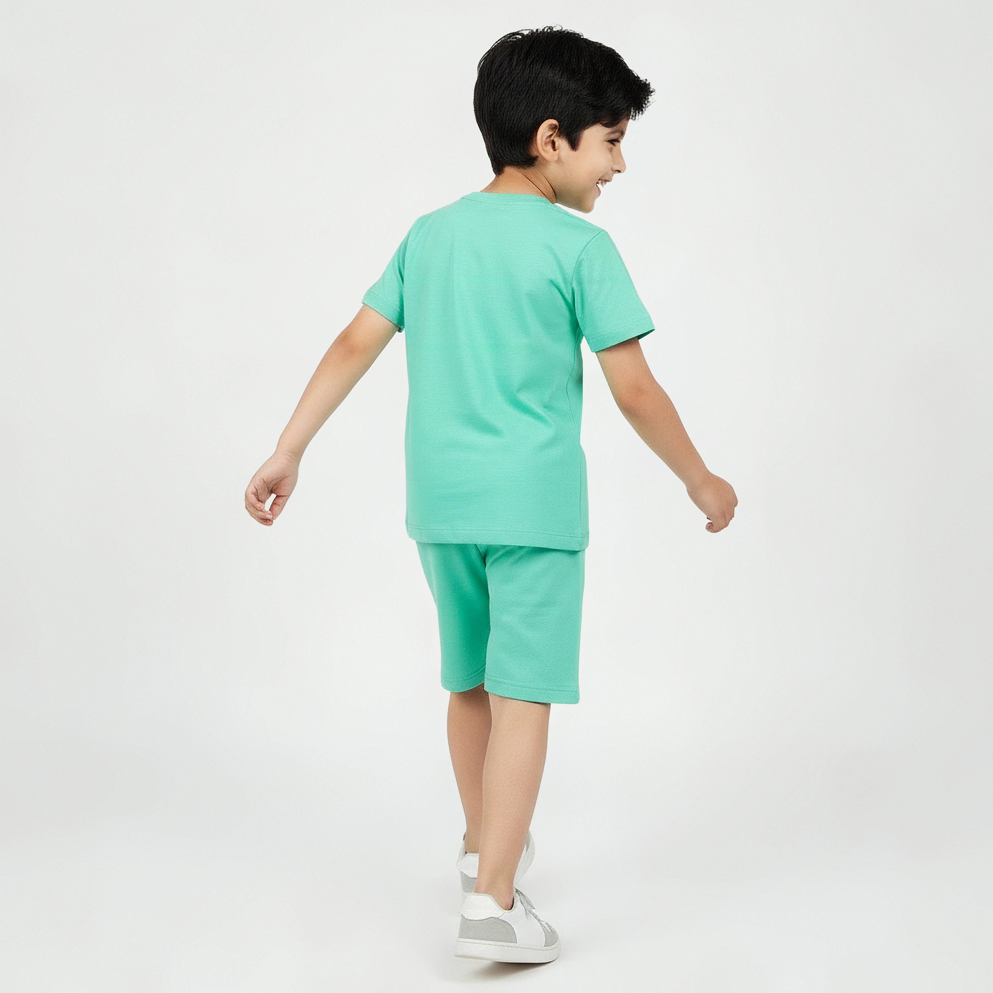 Juniors Crew Neck Short Sleeves T-shirt with Graphic Print-boys-clothing-tshirtsandpolos-image-2